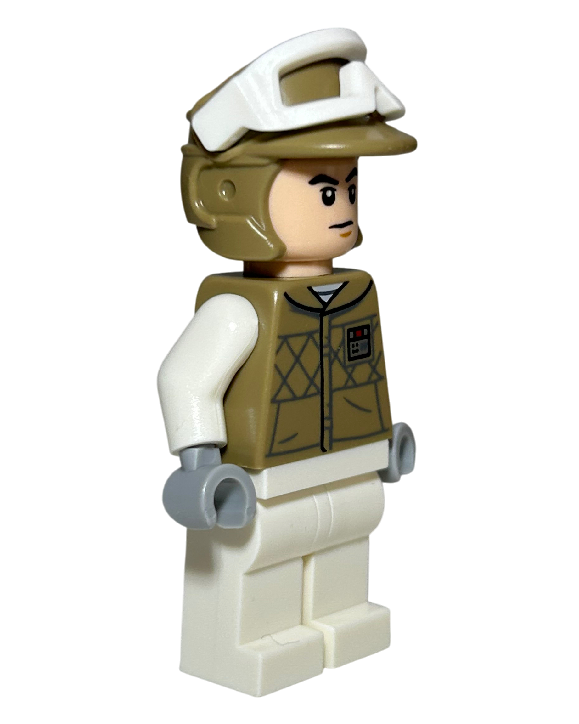 Hoth Rebel Trooper (Beige) SW1187 LEGO Star Wars Minifigur Seitenansicht