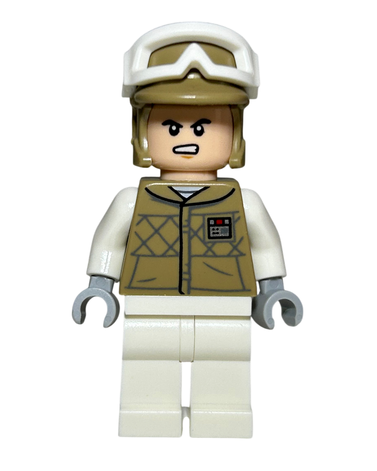 Hoth Rebel Trooper (Beige) SW1187 LEGO Star Wars Minifigur Vorderansicht