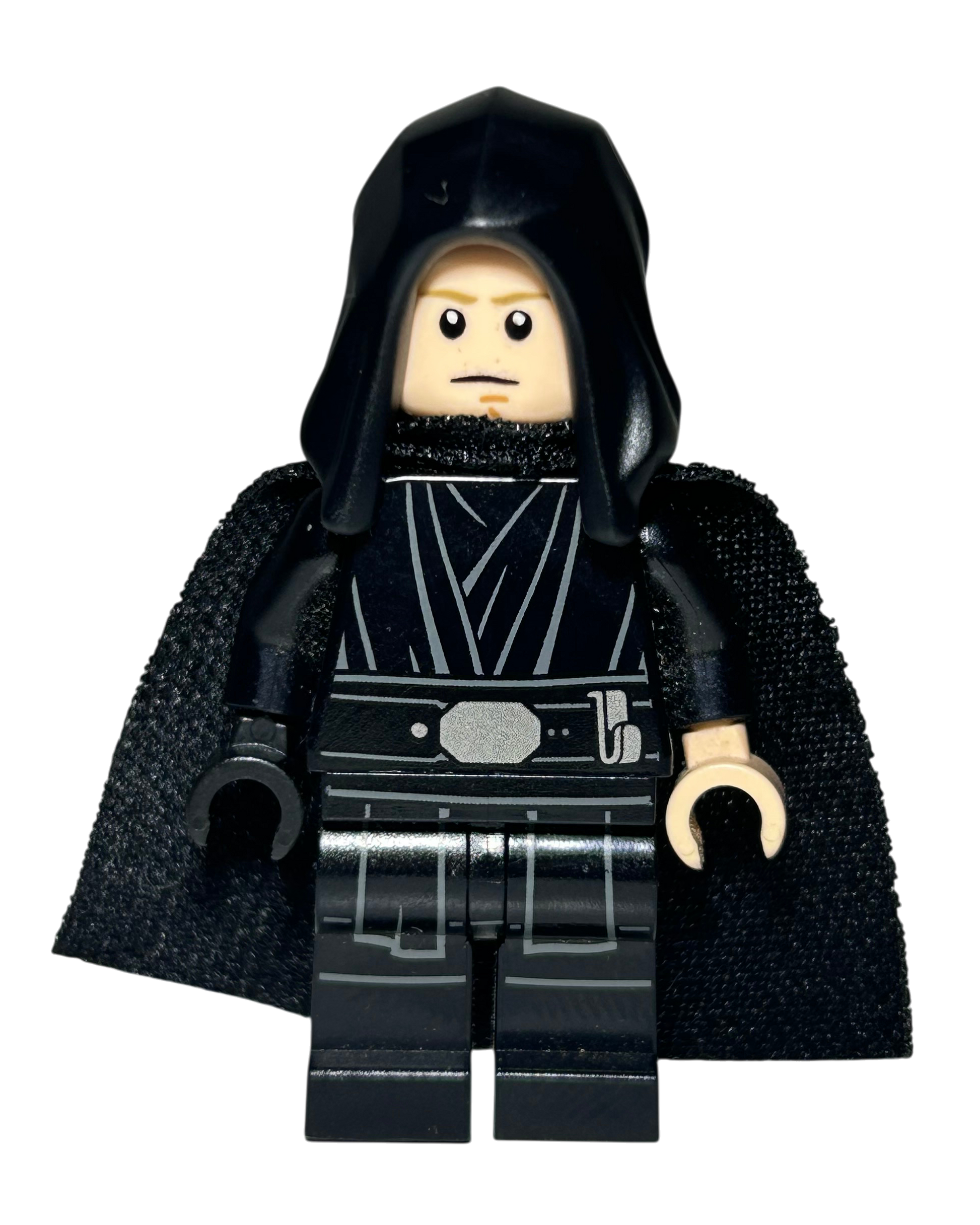 Luke Skywalker Jedi Meister Outfit SW1191 LEGO Star Wars Minifigur Detailansicht brick2d2