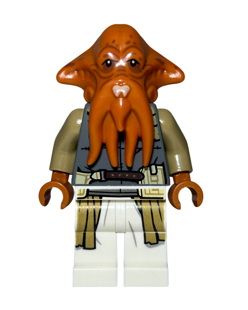 Quarren SW1195 LEGO Star Wars Minifigur Vorderansicht brick2d2