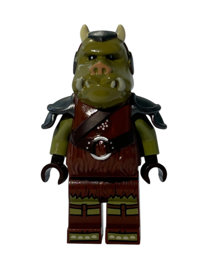 Gamorrean Guard SW1196 LEGO Star Wars Minifigur Vorderansicht