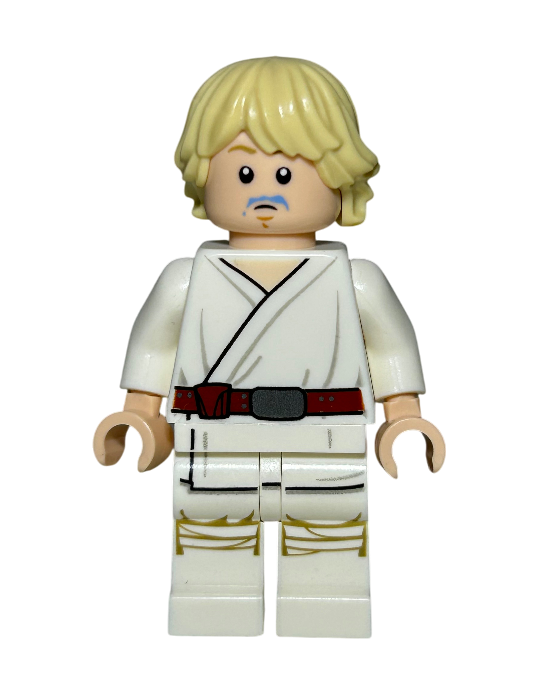 Luke Skywalker Blaue Bantha Milch SW1198 LEGO Star Wars Minifigur Detailansicht brick2d2