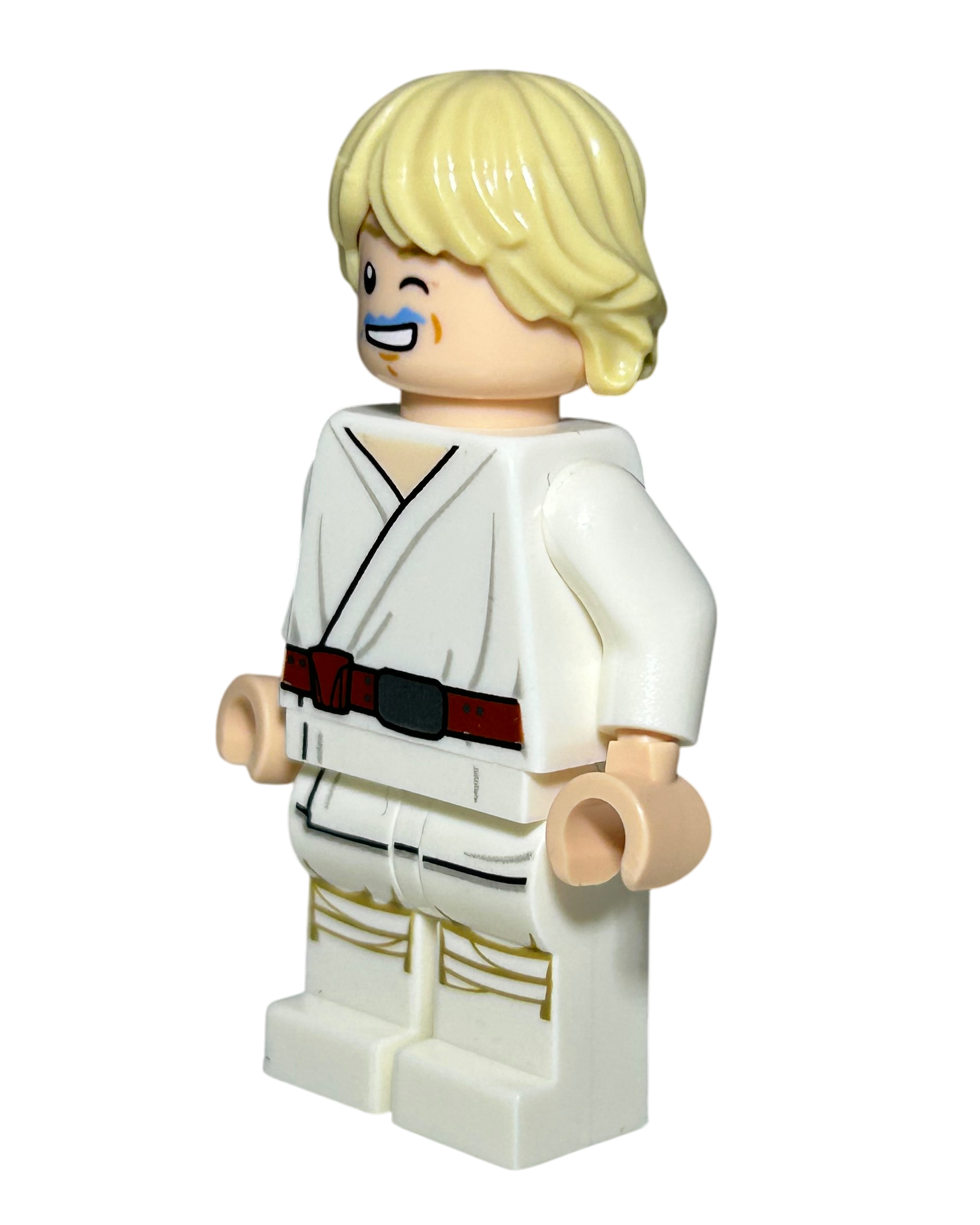 Luke Skywalker Blaue Bantha Milch SW1198 LEGO Star Wars Minifigur Seitenansicht rechts brick2d2
