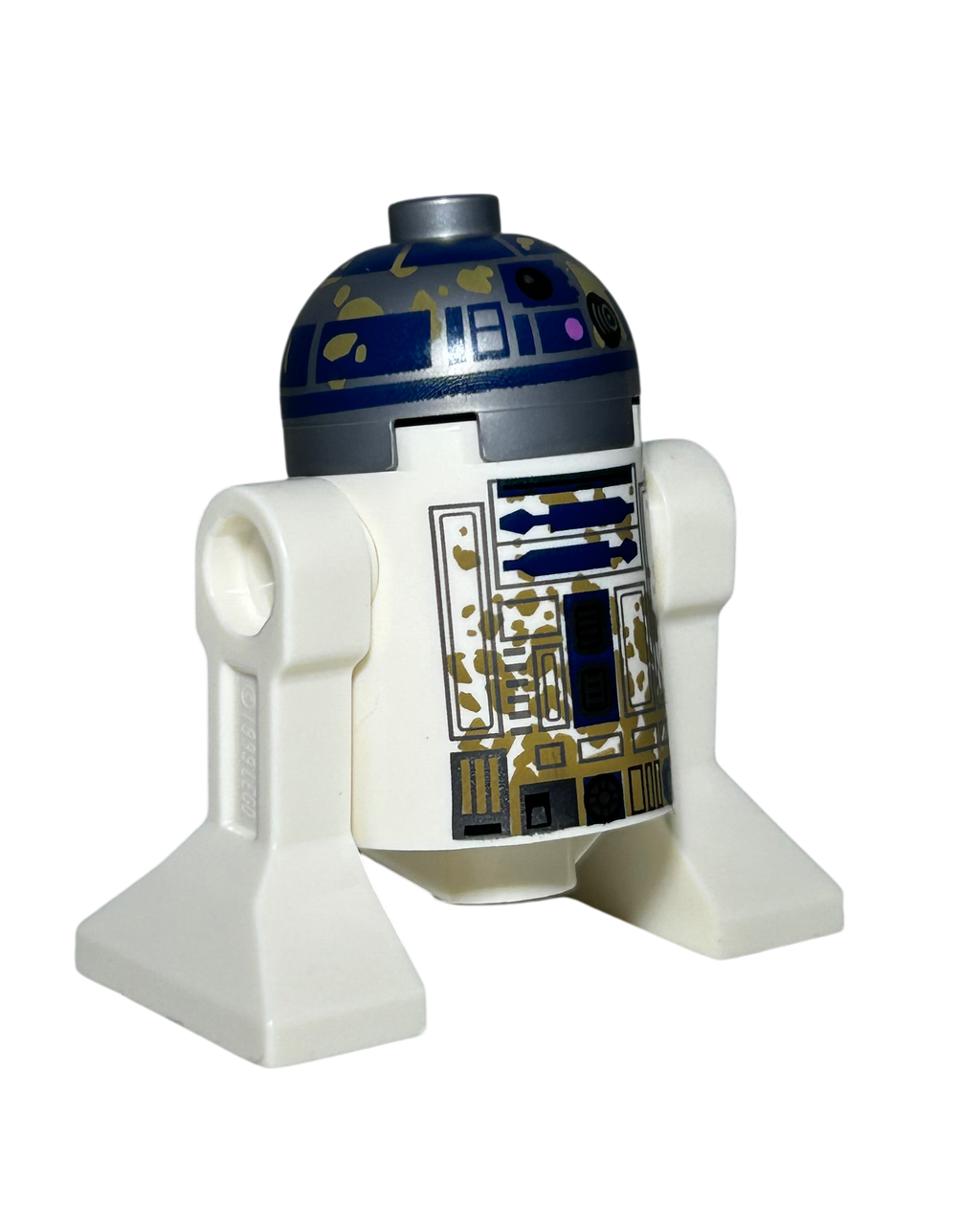 R2-D2 Dreckig SW1200 LEGO Star Wars Minifigur Seitenansicht links brick2d2