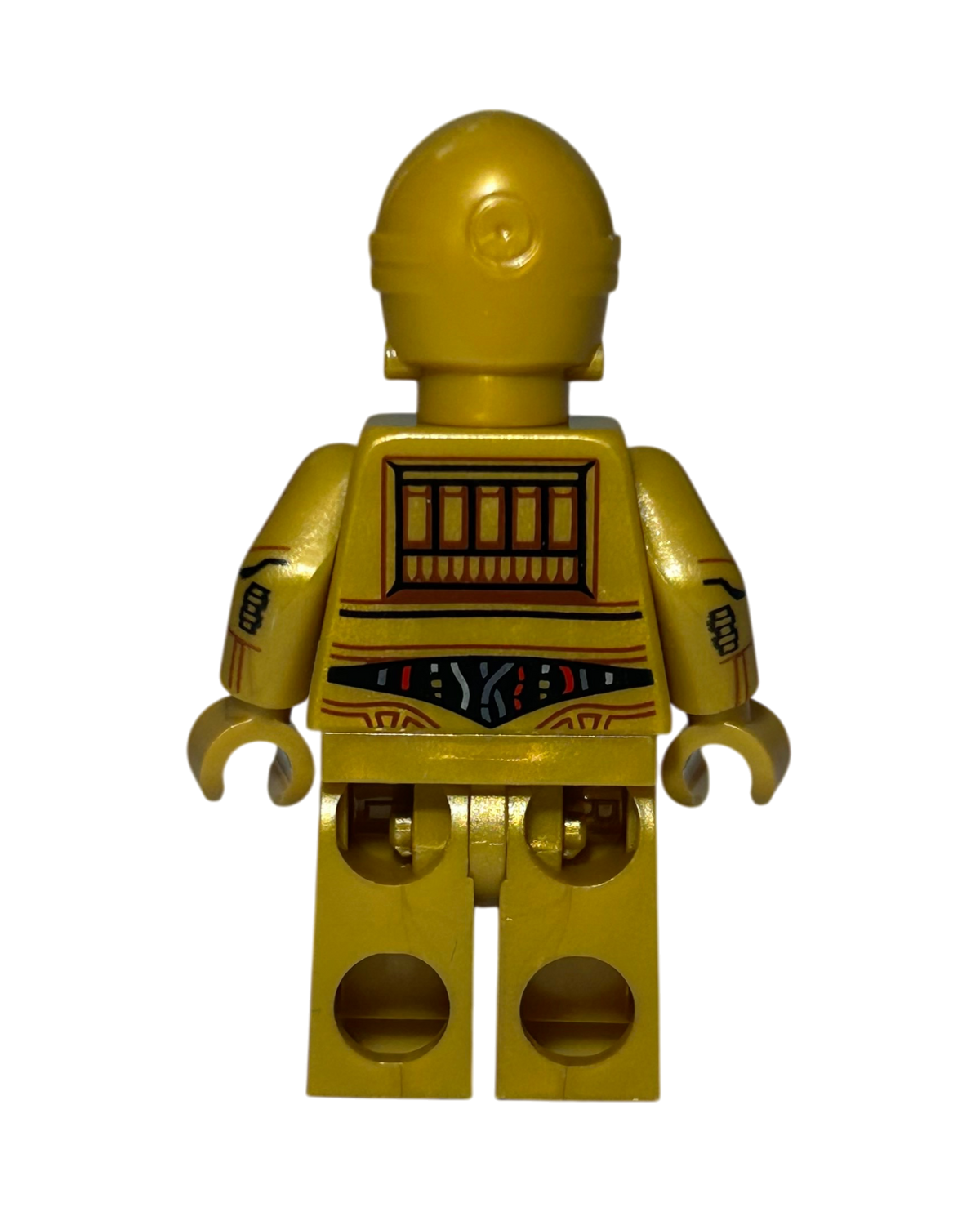 C-3PO SW1201 LEGO Star Wars Minifigur Rückansicht