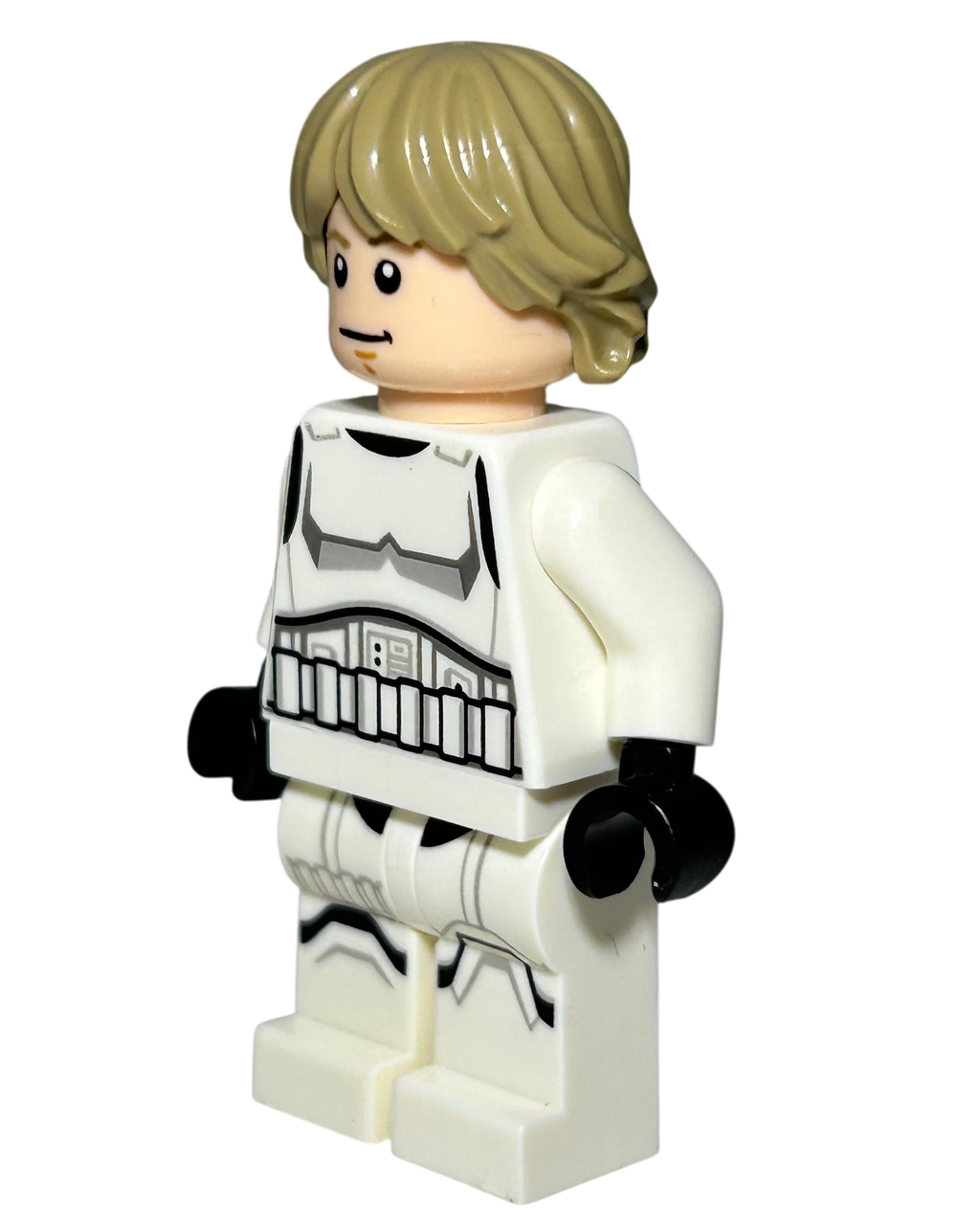 Luke Skywalker Stormtrooper Outfit SW1203 LEGO Star Wars Minifigur Seitenansicht rechts brick2d2