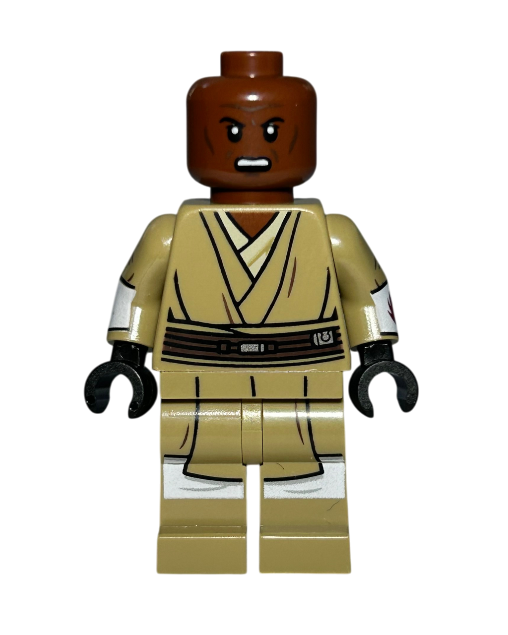 Mace Windu SW1205 LEGO Star Wars Minifigur Vorderansicht