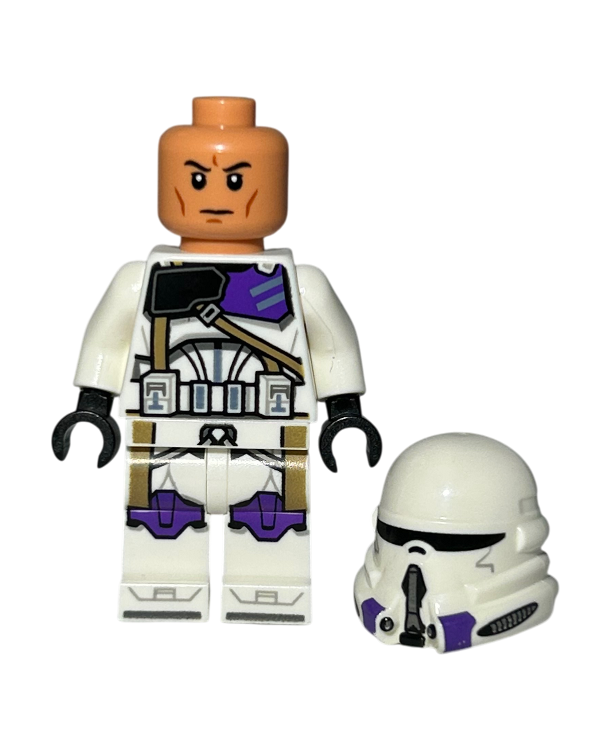 187th Clone Commander SW1206 LEGO Star Wars Minifigur Detailansicht