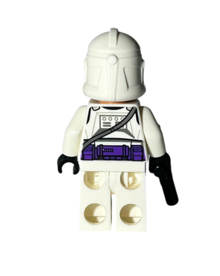 Clone Trooper der 187. Legion SW1207 LEGO Star Wars Minifigur Rückansicht 