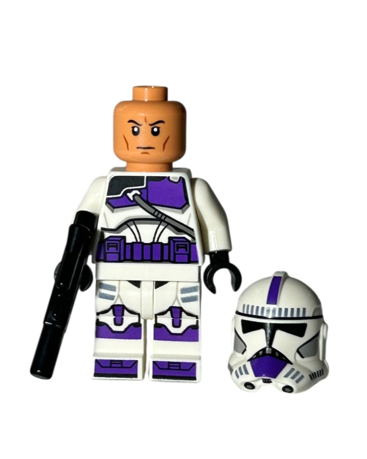 1Clone Trooper der 187. Legion SW1207 LEGO Star Wars Minifigur Detailansicht 