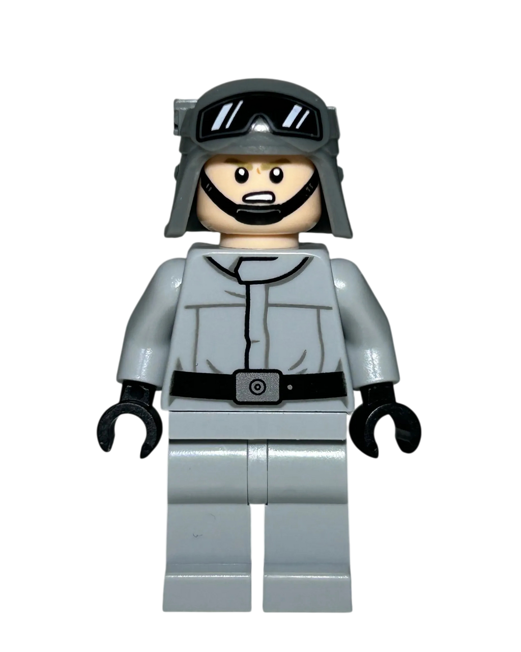 Imperial AT-ST Driver SW1217 LEGO Star Wars Minifigur Helm mit Brille Detailansicht brick2d2
