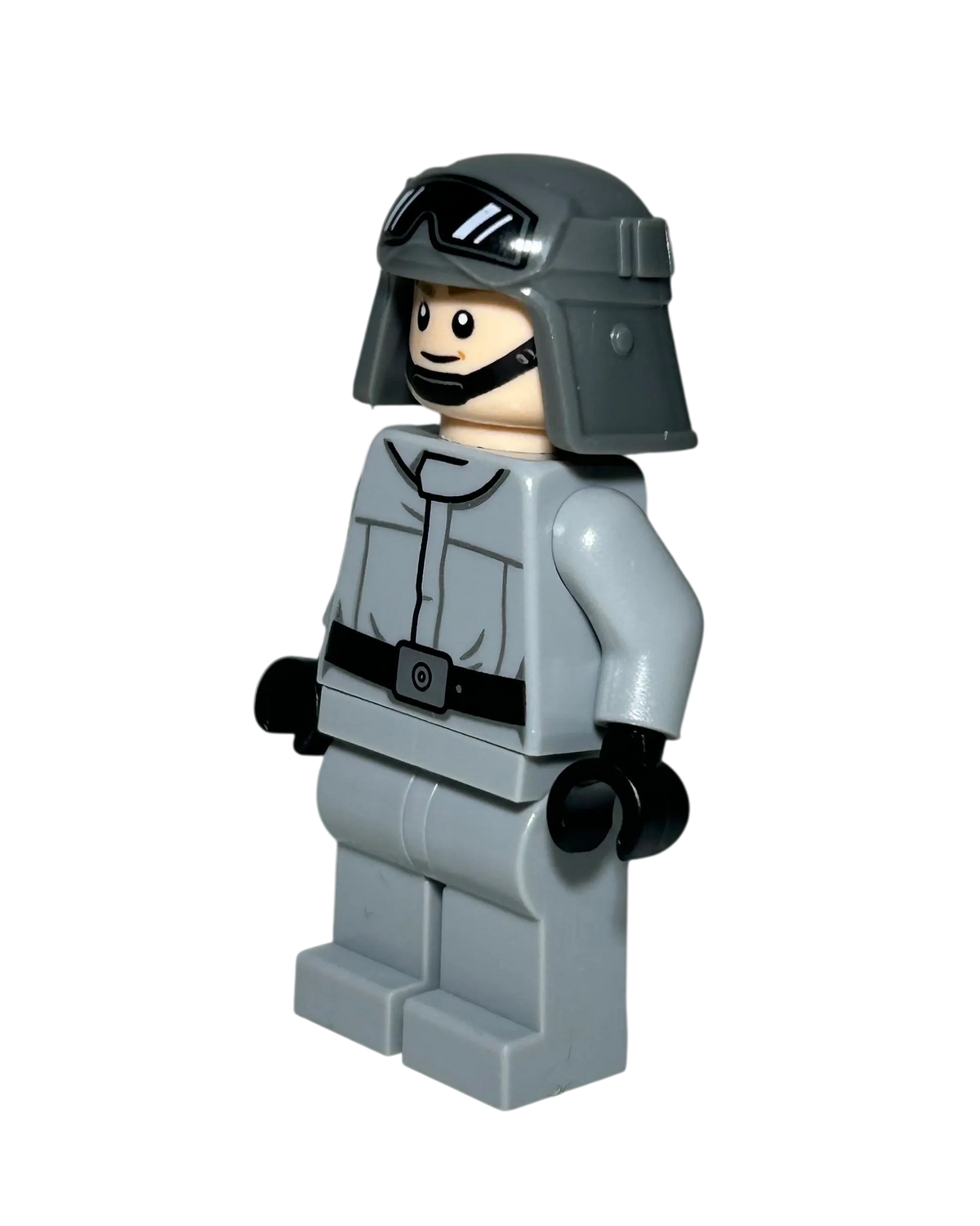 Imperial AT-ST Driver SW1217 LEGO Star Wars Minifigur Helm mit Brille Seitenansicht rechts brick2d2