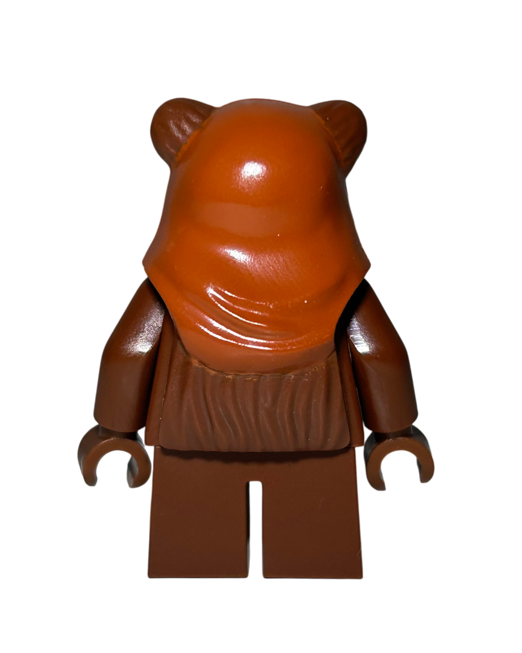 Lego Star Wars Minifigur Wicket Ewok SW1218 Rückansicht brick2d2