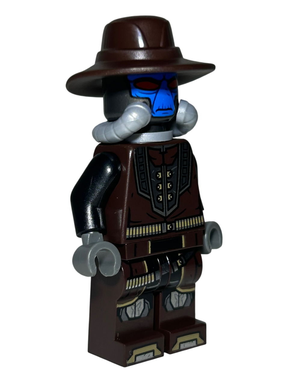 Lego Star Wars Minifigur Cad Bane SW1219 Seitenansicht links brick2d2