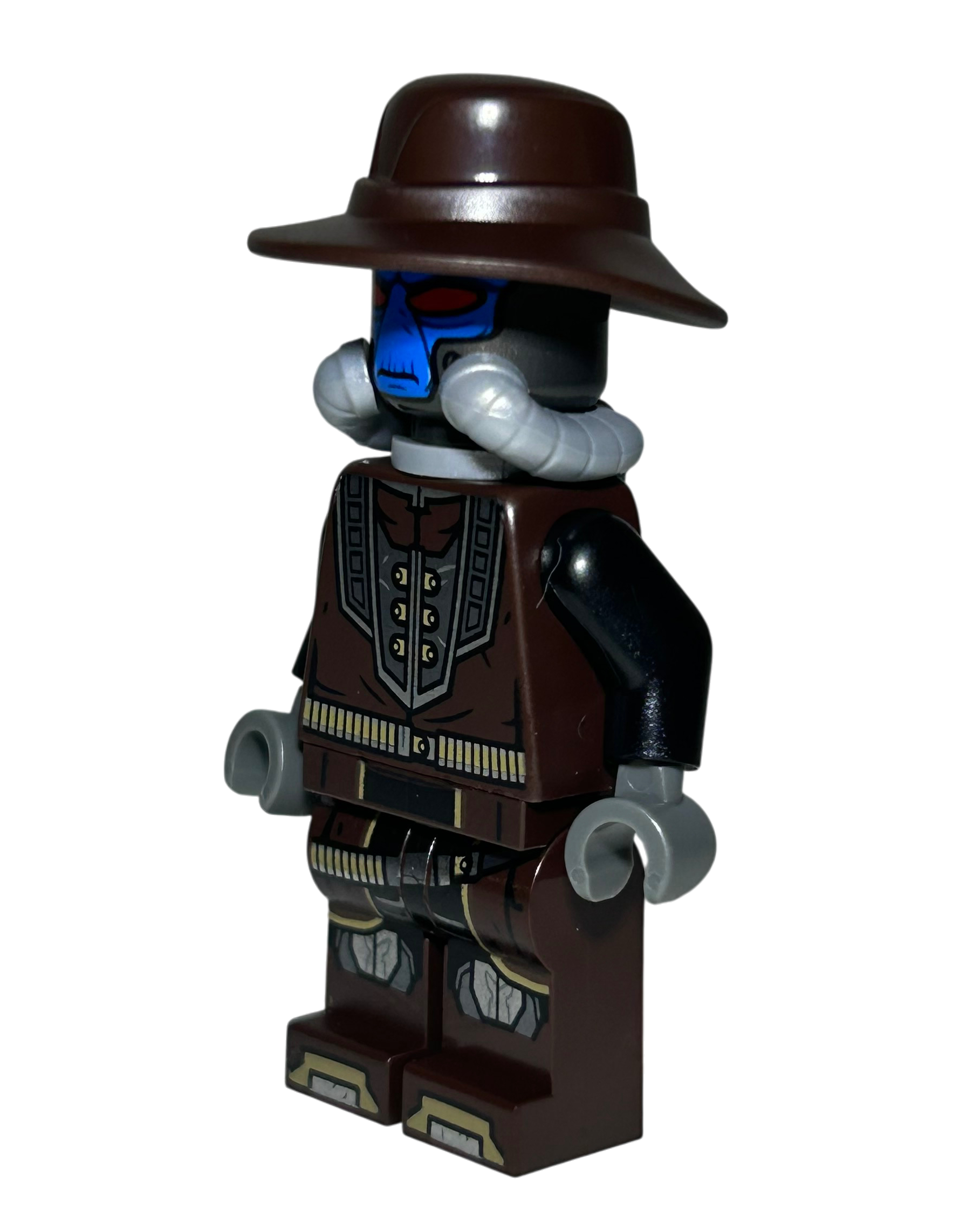 Lego Star Wars Minifigur Cad Bane SW1219 Seitenansicht rechts brick2d2