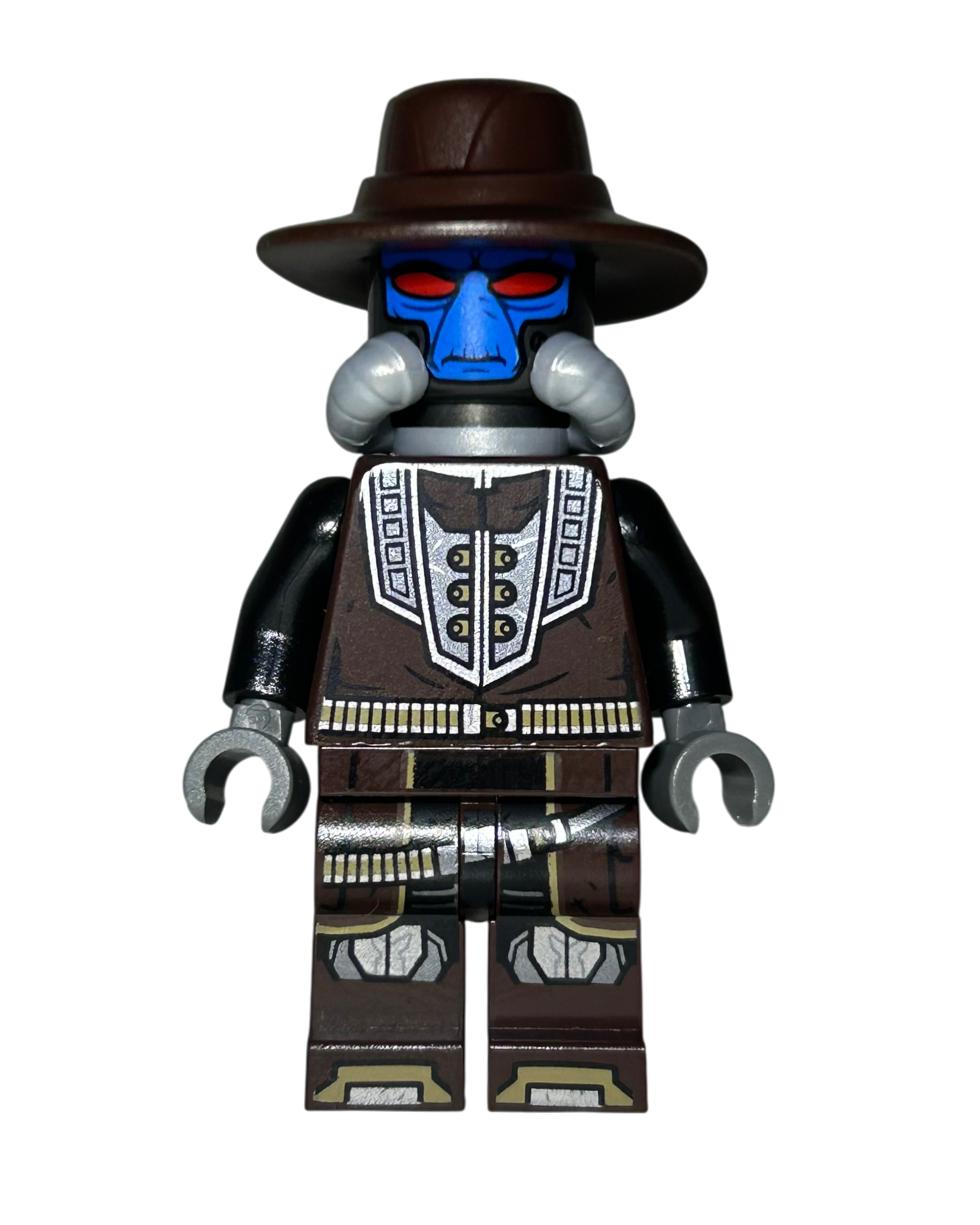 Lego Star Wars Minifigur Cad Bane SW1219 Vorderansicht brick2d2