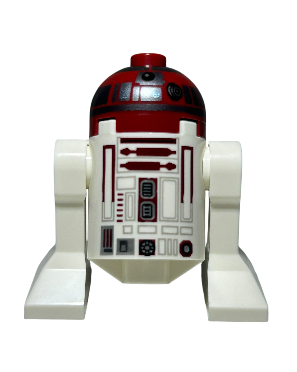 R4 P17 Astromech Droide SW1221 LEGO Star Wars Minifigur Vorderansicht brick2d2
