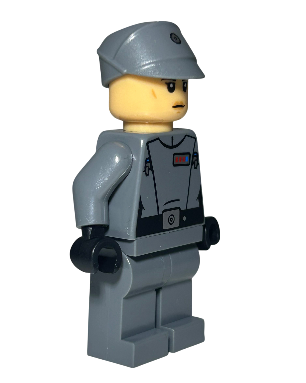 Captain Tala Durith SW1225 LEGO Star Wars Minifigur Seitenansicht, Brick2d2