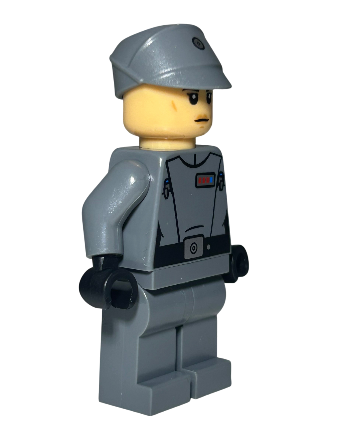 Captain Tala Durith SW1225 LEGO Star Wars Minifigur Seitenansicht, Brick2d2