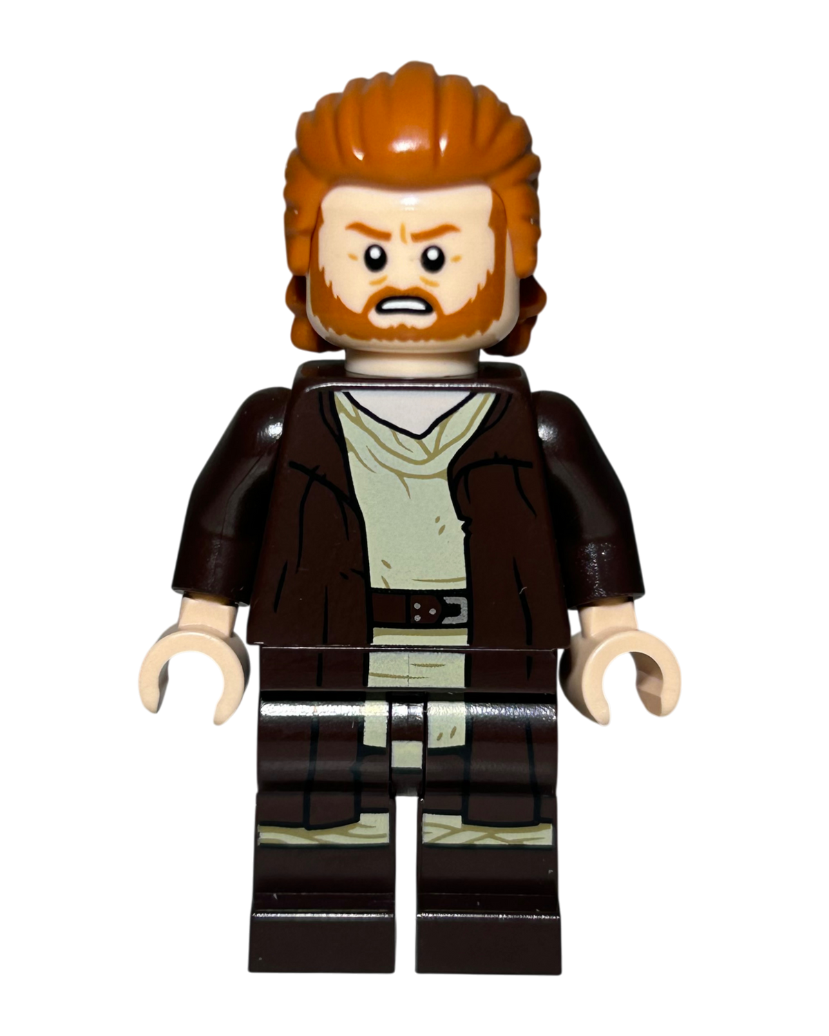 Obi-Wan Kenobi SW1227 LEGO Star Wars Minifigur Vorderansicht brick2d2