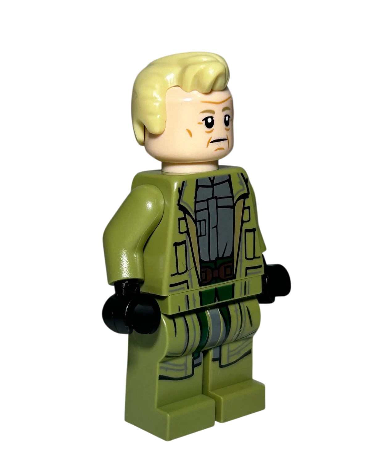 Luthen Rael SW1230 LEGO Star Wars Minifigur Andor Seitenansicht links brick2d2