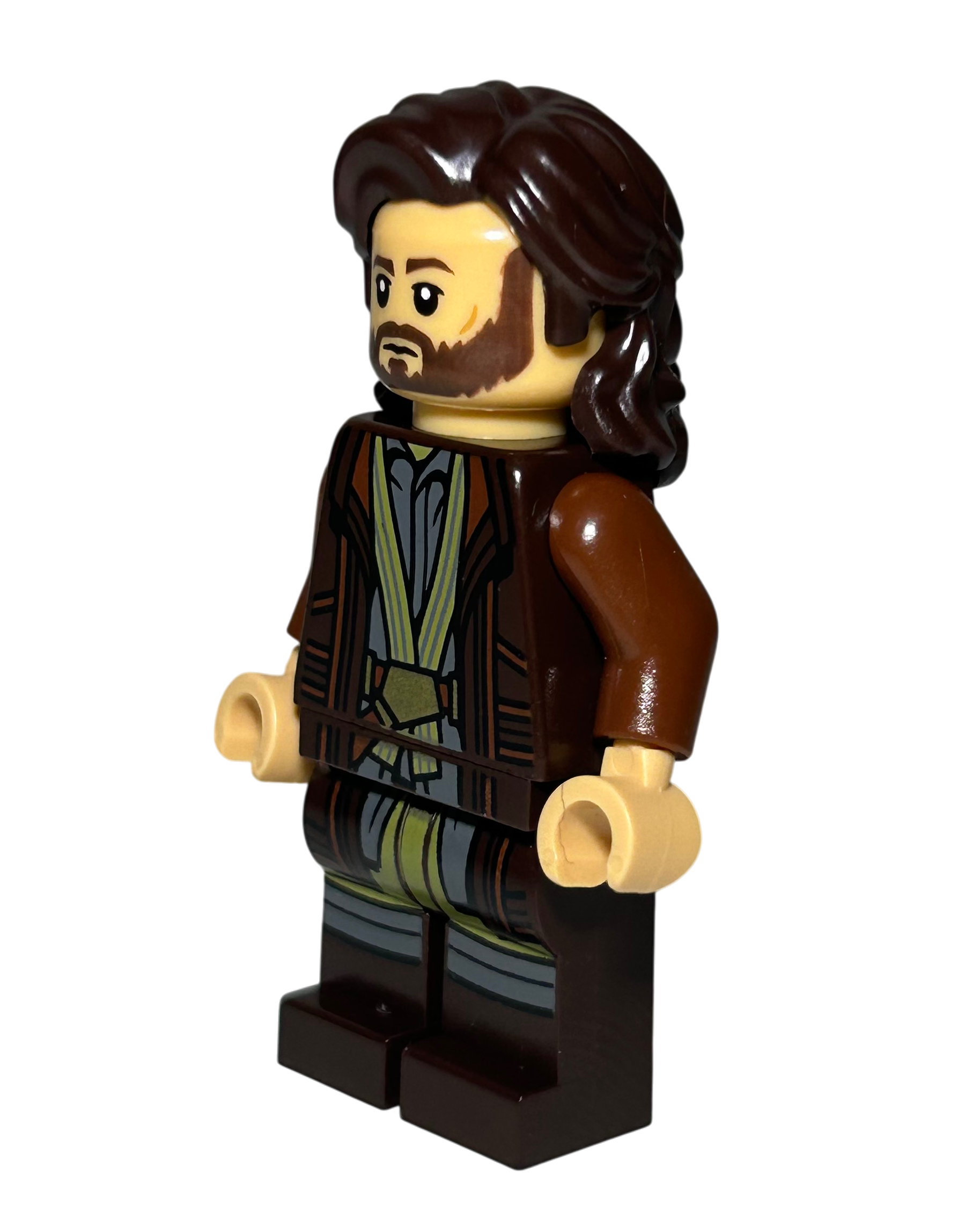 Lego Star Wars Minifigur Cassian Andor SW1231 Seitenansicht rechts  brick2d2