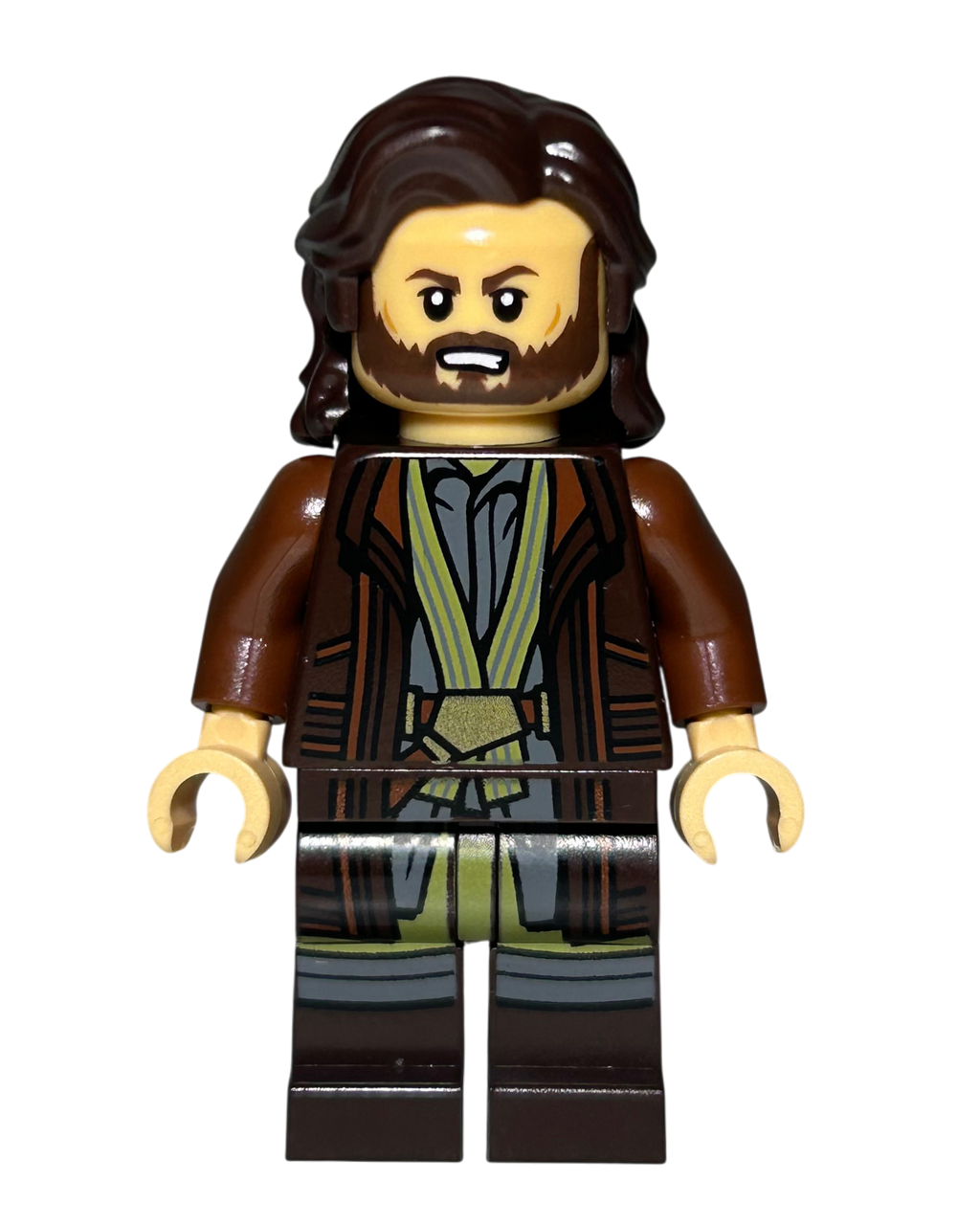 Lego Star Wars Minifigur Cassian Andor SW1231 Vorderansicht brick2d2