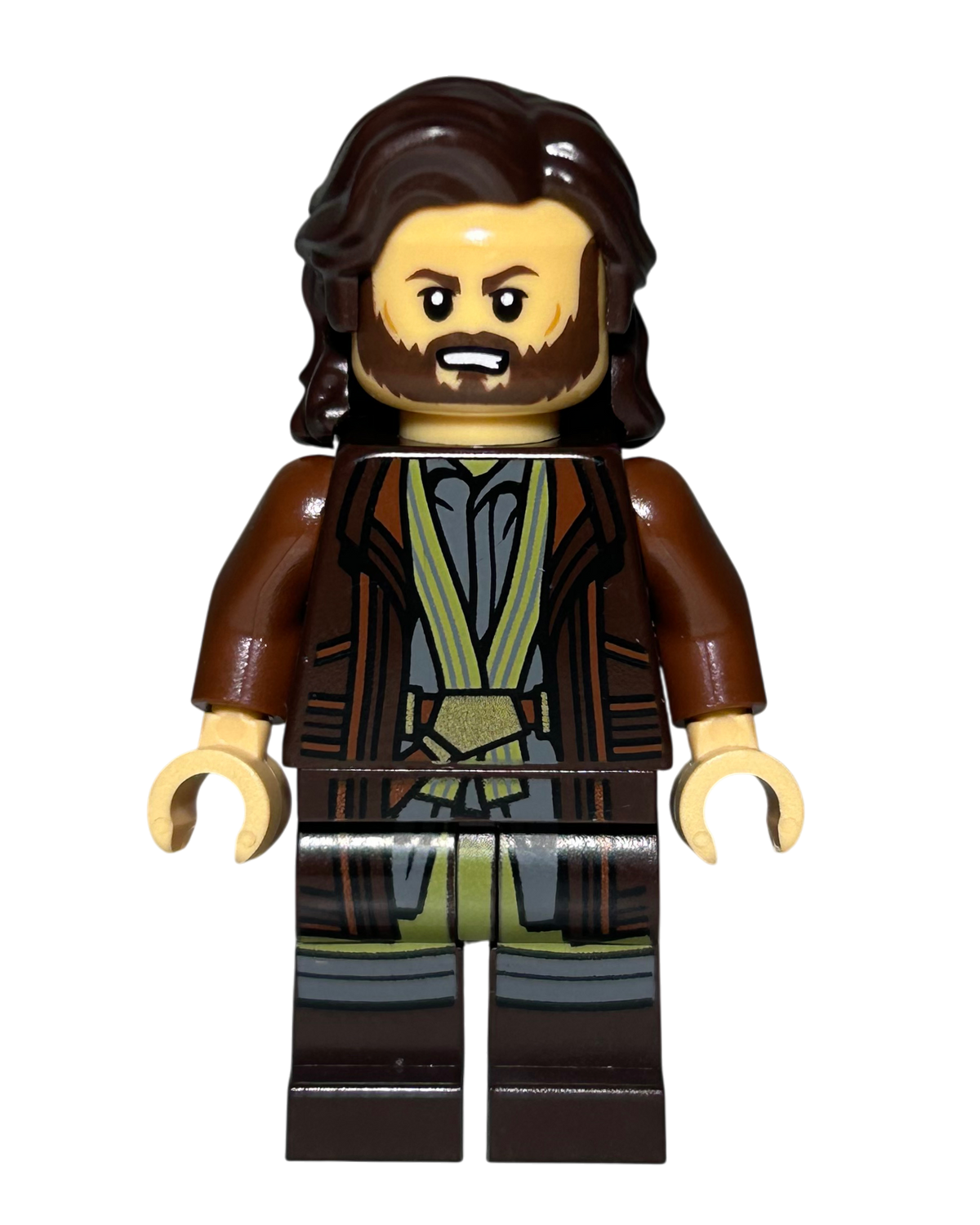Lego Star Wars Minifigur Cassian Andor SW1231 Vorderansicht brick2d2