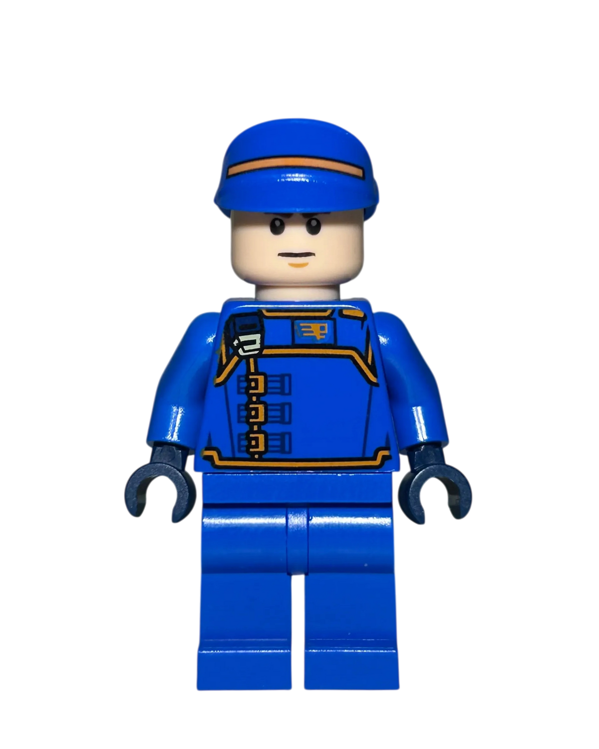 Syril Karn SW1232 Pre-Mor Security LEGO Star Wars Minifigur Vorderansicht brick2d2