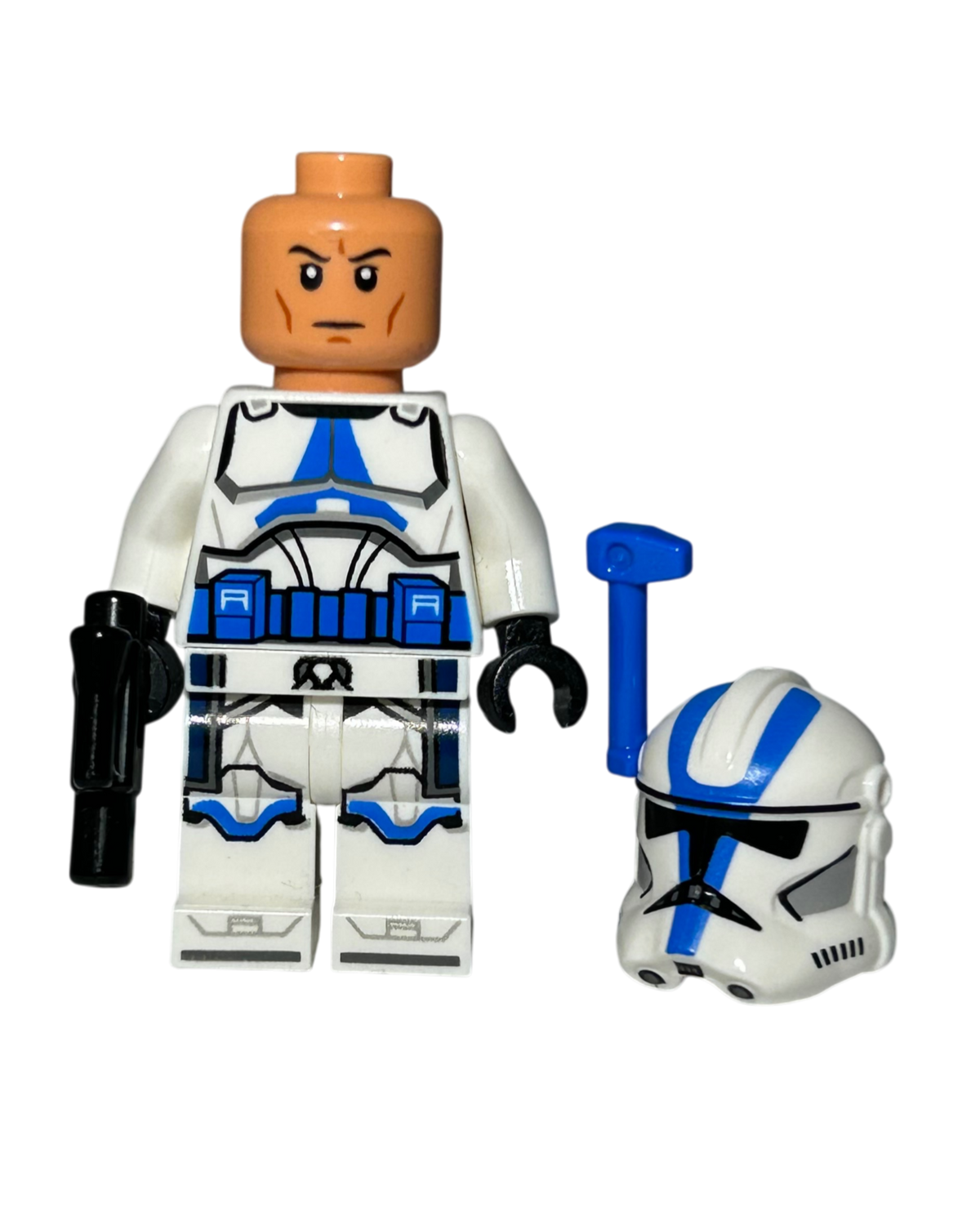 501st Clone Officer SW1246 LEGO Star Wars Minifigur Detailansicht