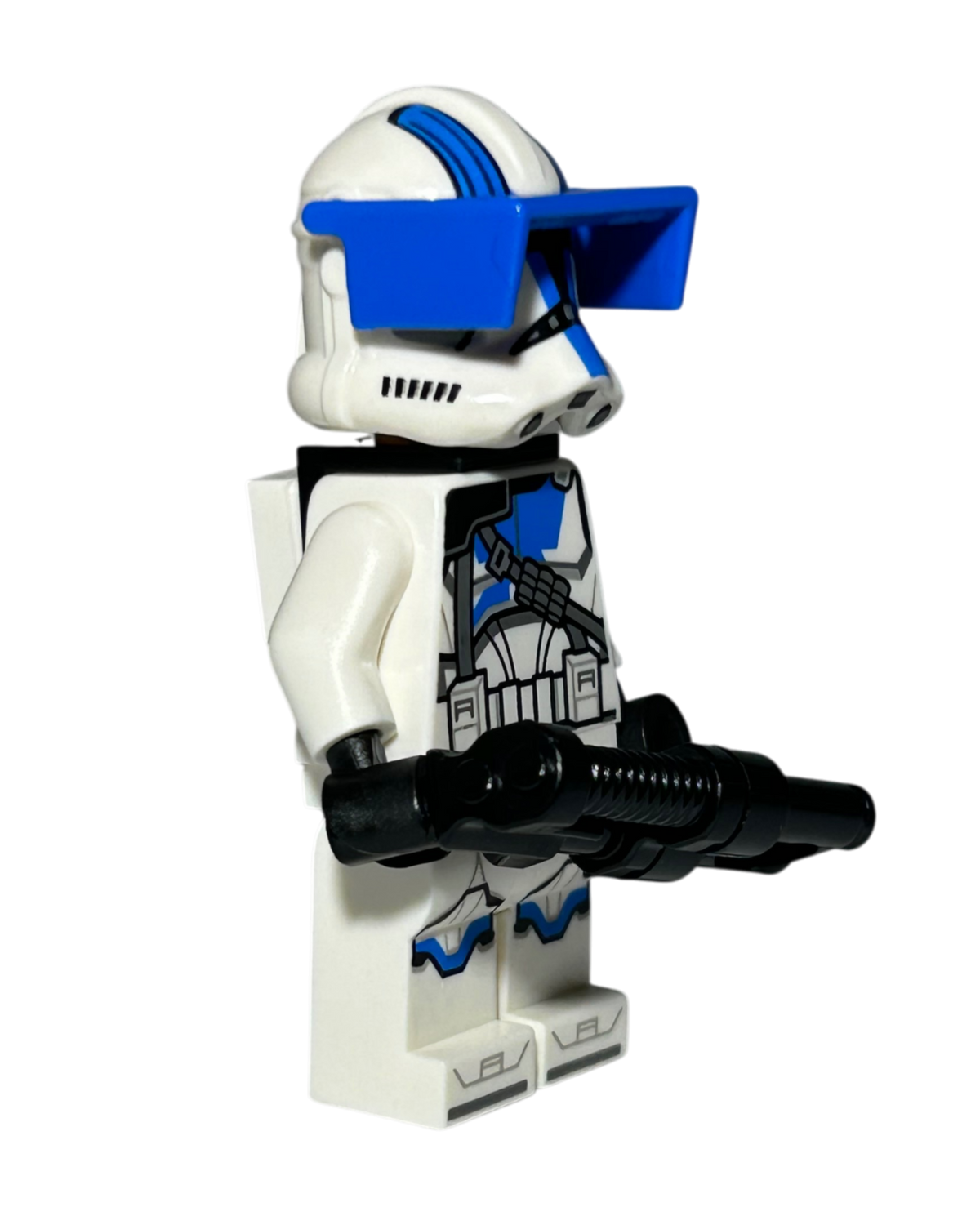 501st Clone Heavy Trooper SW1247 LEGO Star Wars Minifigur Seitenansicht