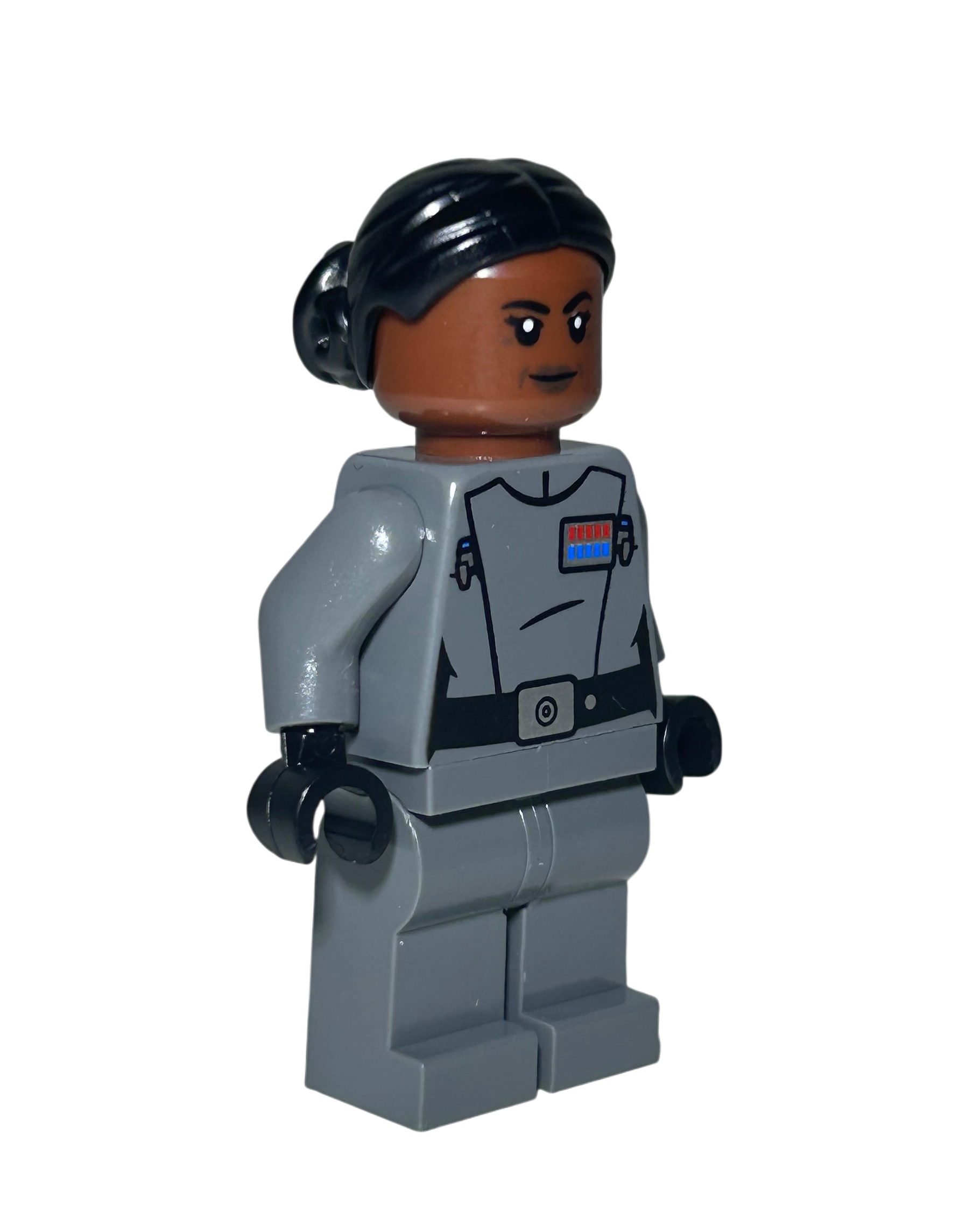 Vize Admiral Sloane SW1250 LEGO Star Wars Minifigur Seitenansicht brick2d2