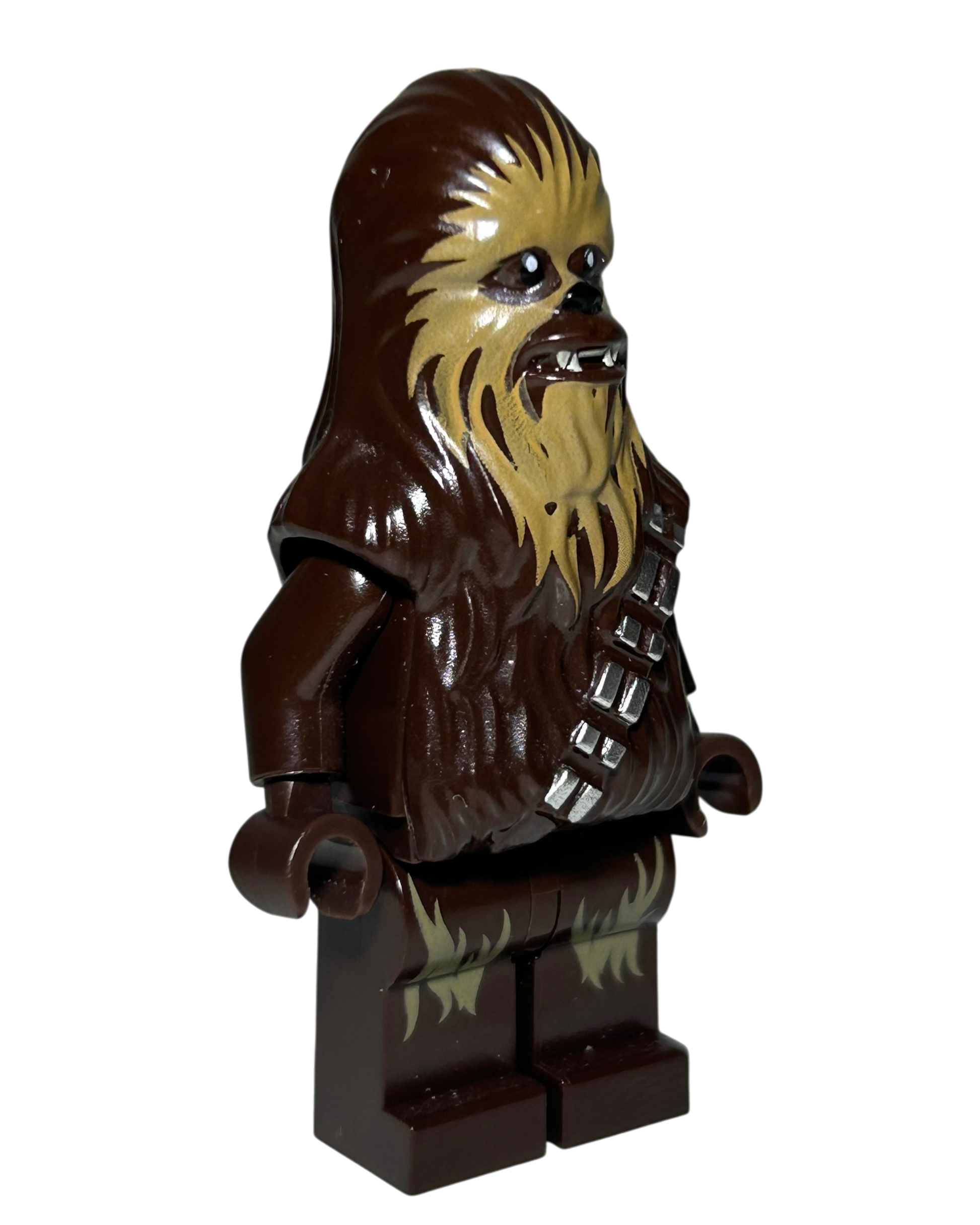 Chewbacca SW1253 LEGO Star Wars Minifigur Seitenansicht links brick2d2
