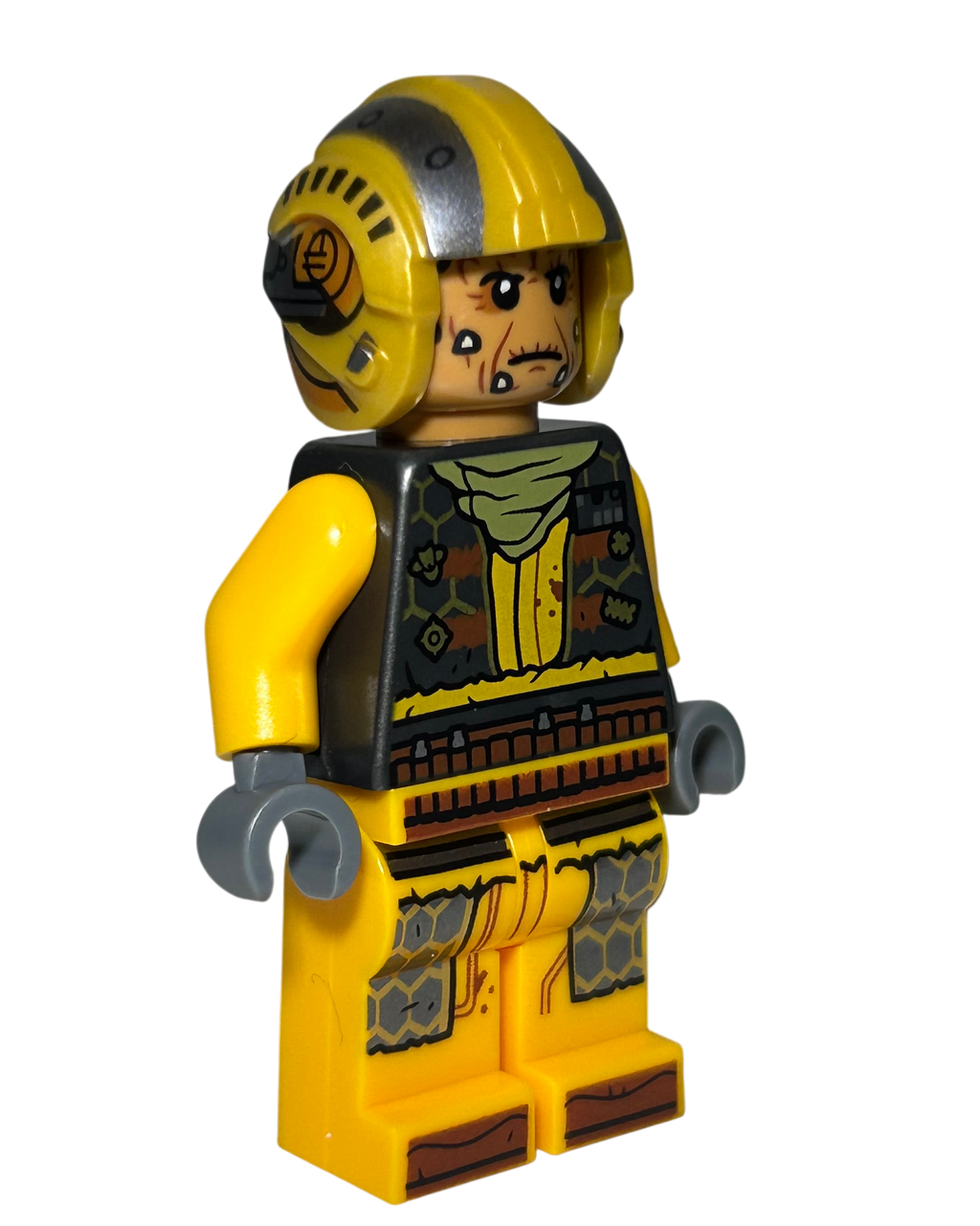 Snub Fighter Pilot SW1256 LEGO Star Wars Minifigur Seitenansicht links brick2d2
