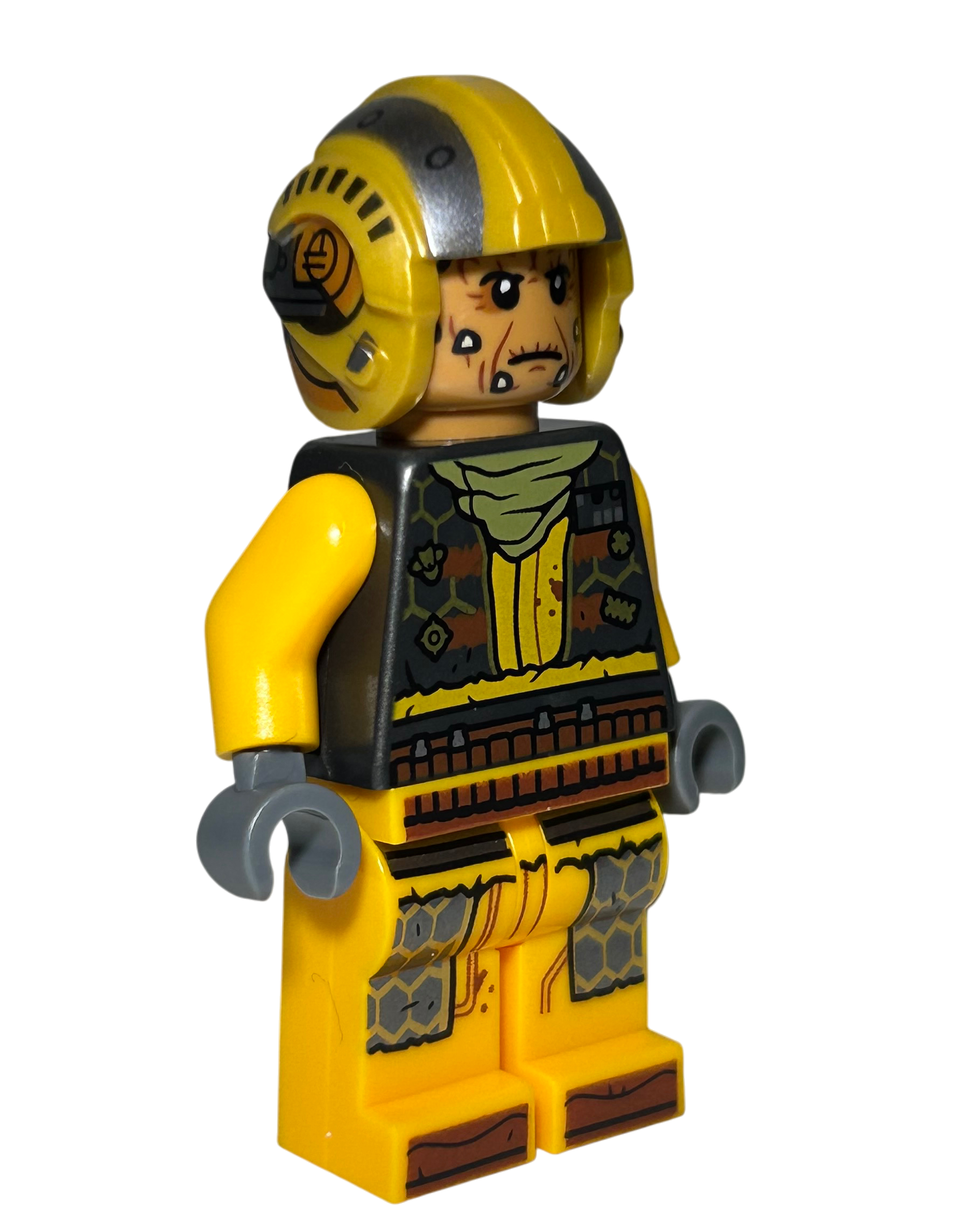 Snub Fighter Pilot SW1256 LEGO Star Wars Minifigur Seitenansicht links brick2d2