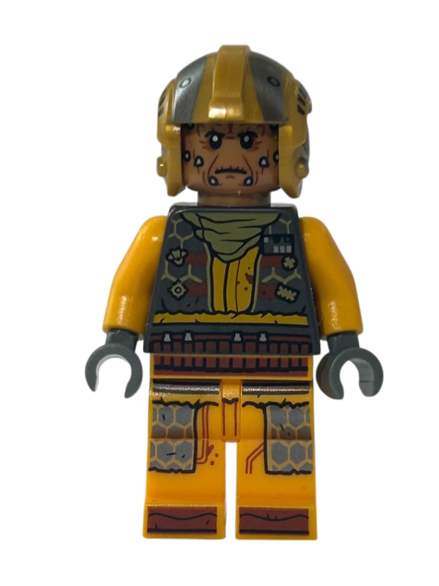 Snub Fighter Pilot SW1256 LEGO Star Wars Minifigur Vorderansicht