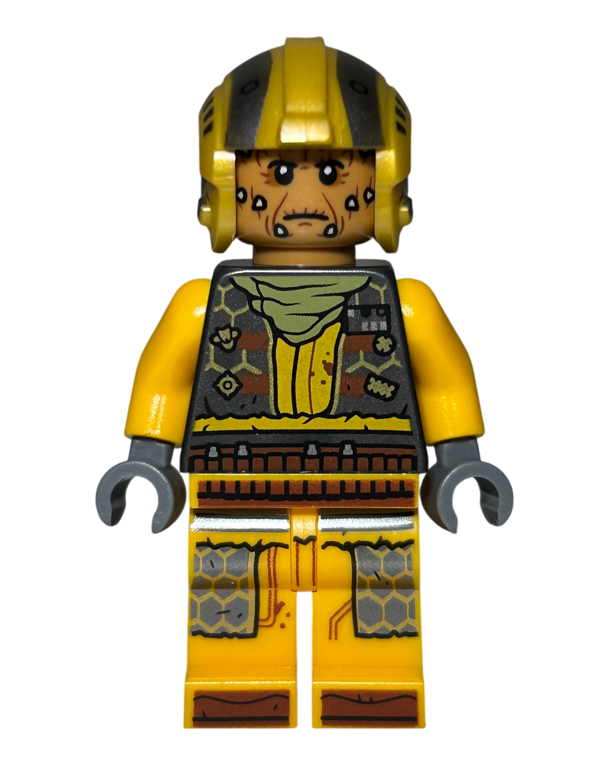 Snub Fighter Pilot SW1256 LEGO Star Wars Minifigur Vorderansicht brick2d2