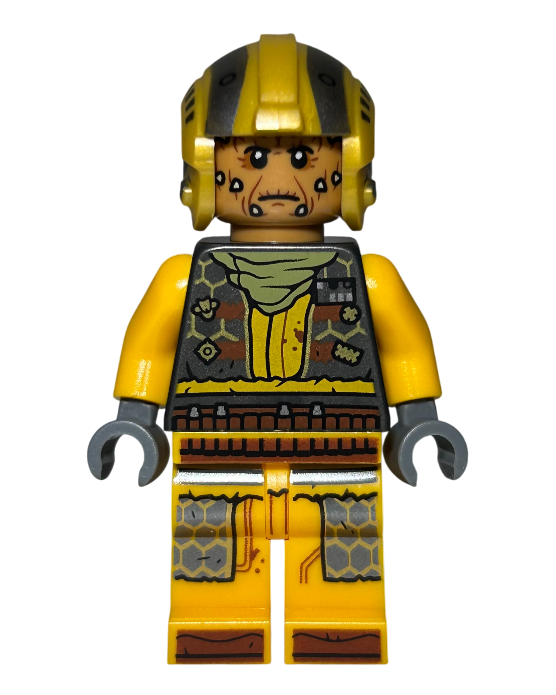 Snub Fighter Pilot SW1256 LEGO Star Wars Minifigur Vorderansicht brick2d2