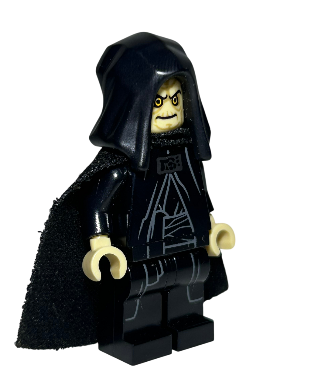 Emperor Palpatine SW1263 LEGO Star Wars Minifigur Seitenansicht links brick2d2