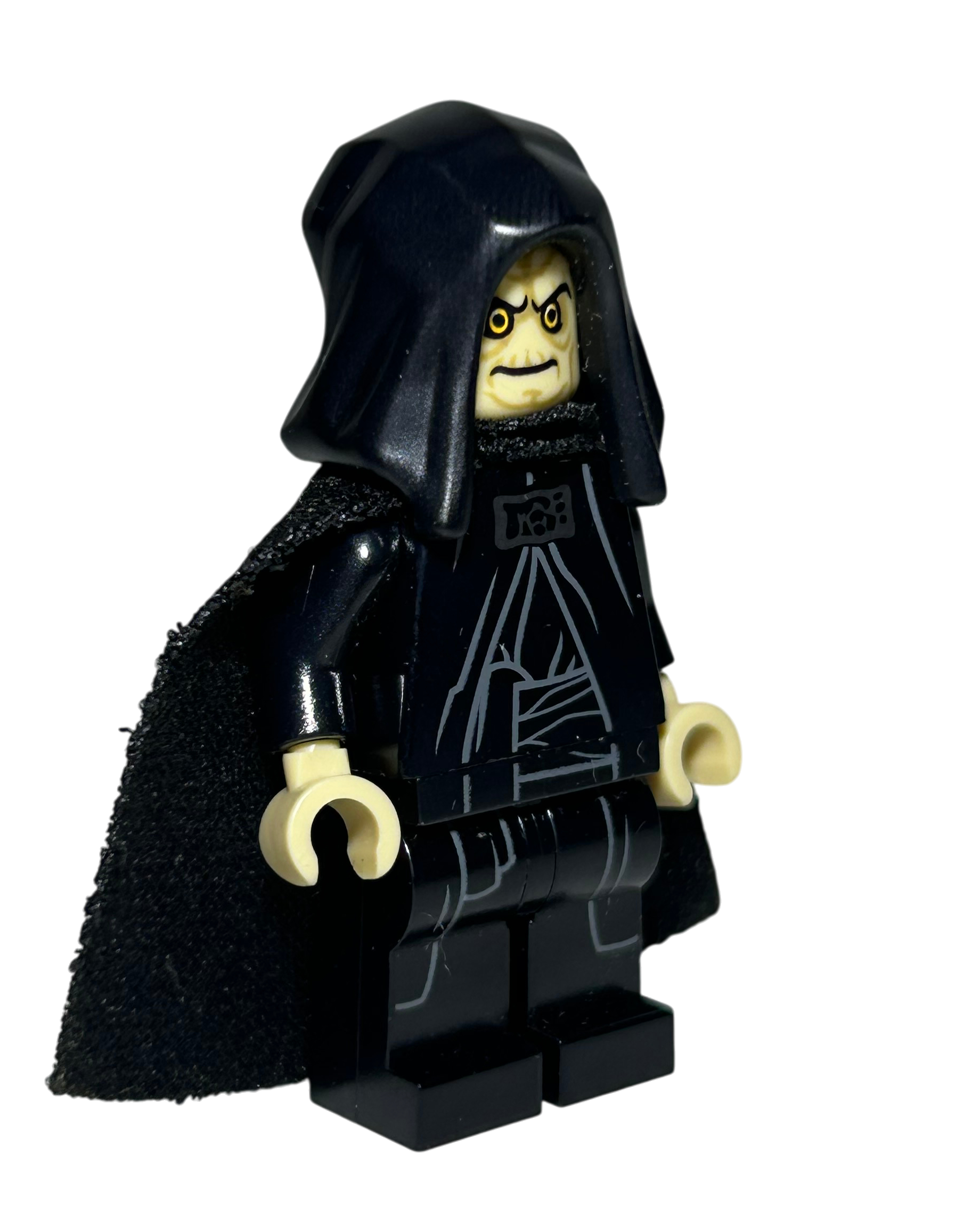 Emperor Palpatine SW1263 LEGO Star Wars Minifigur Seitenansicht links brick2d2