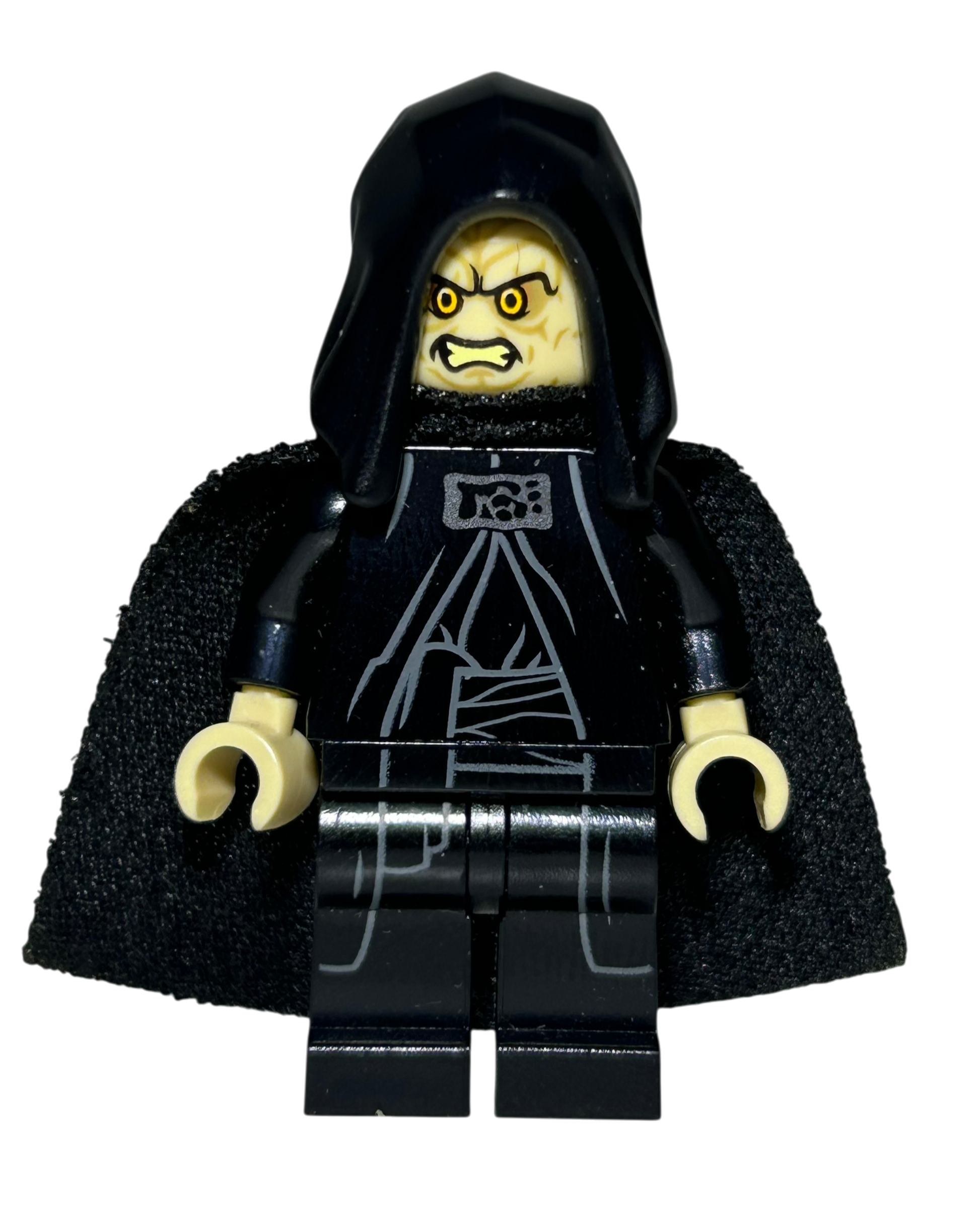 Emperor Palpatine SW1263 LEGO Star Wars Minifigur Vorderansicht brick2d2