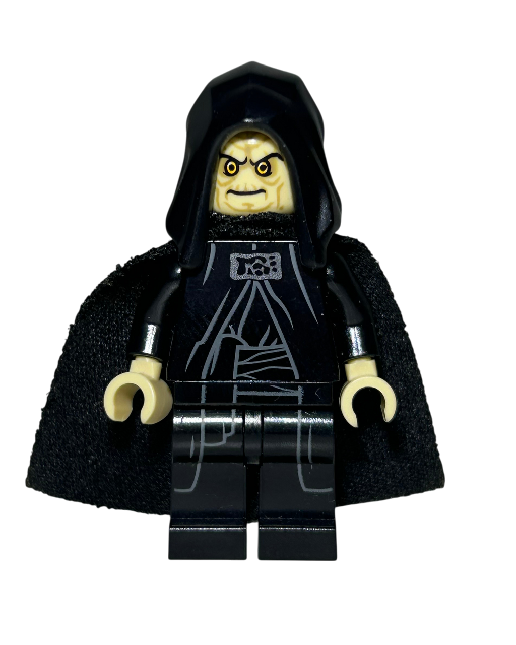 Emperor Palpatine SW1263 LEGO Star Wars Minifigur Detailansicht brick2d2