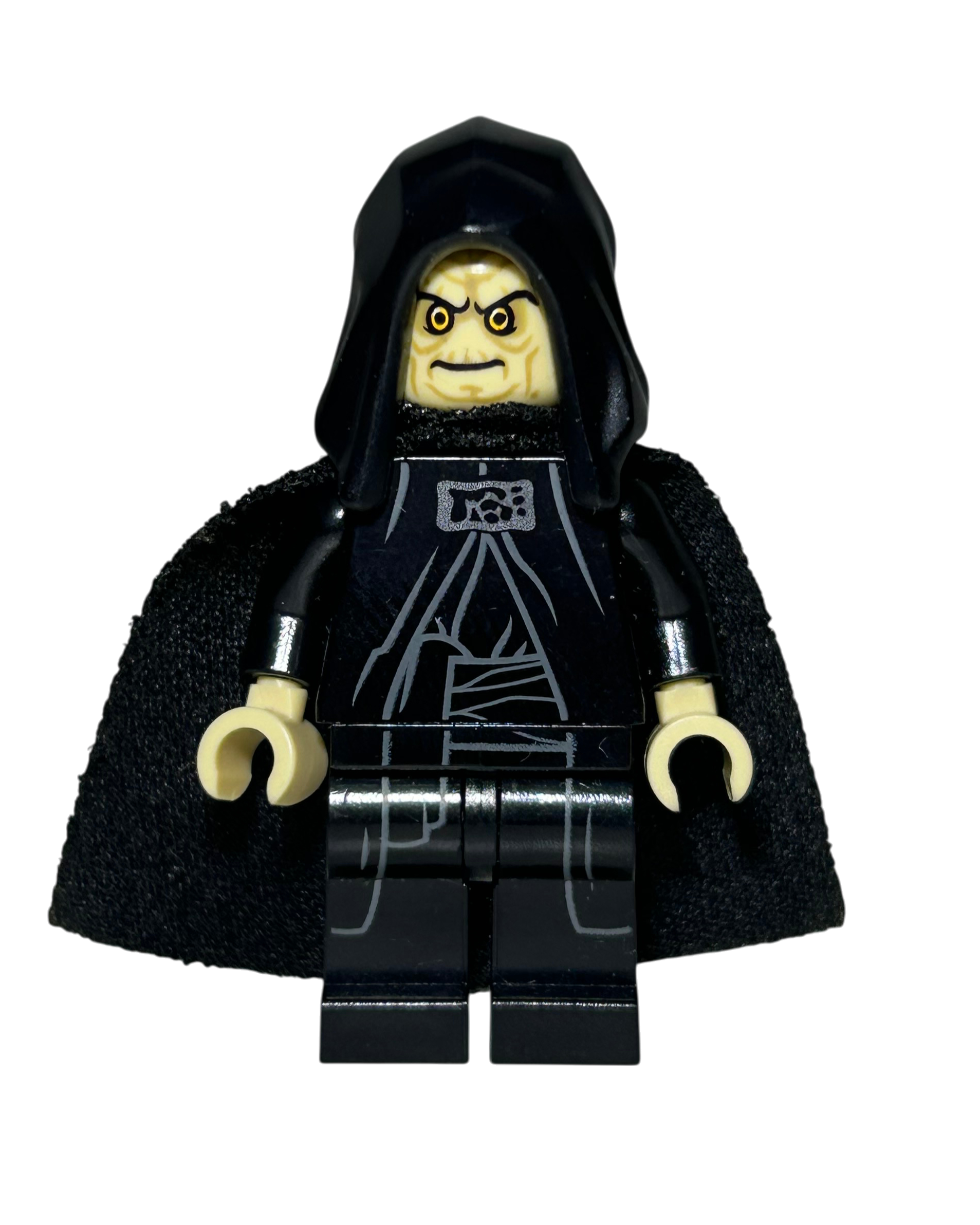 Emperor Palpatine SW1263 LEGO Star Wars Minifigur Detailansicht brick2d2