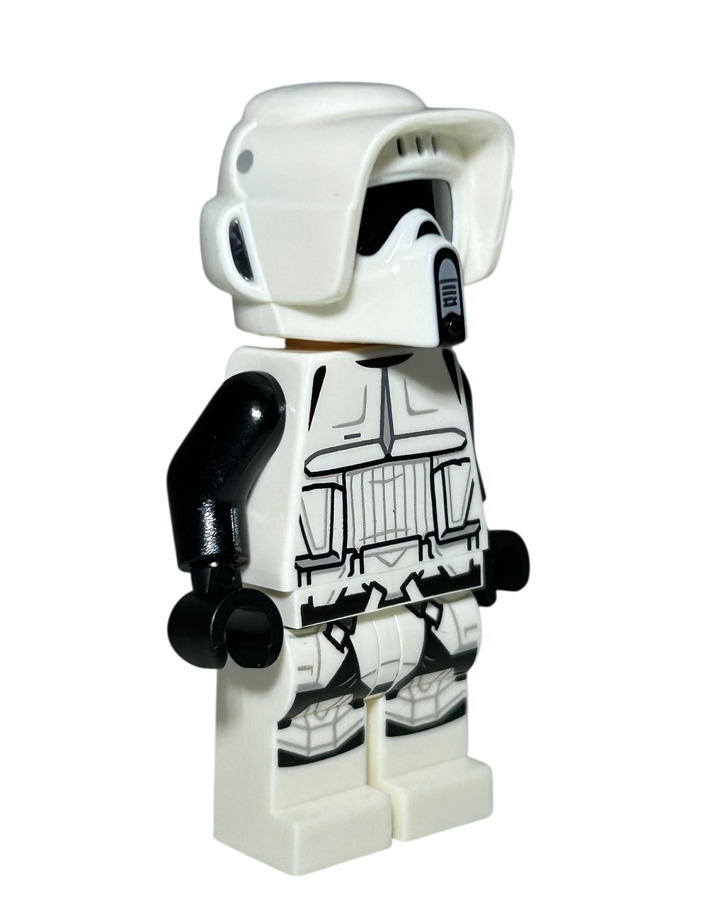 Lego Star Wars Minifigur Imperial Scout Trooper SW1265 Seitenansicht links brick2d2