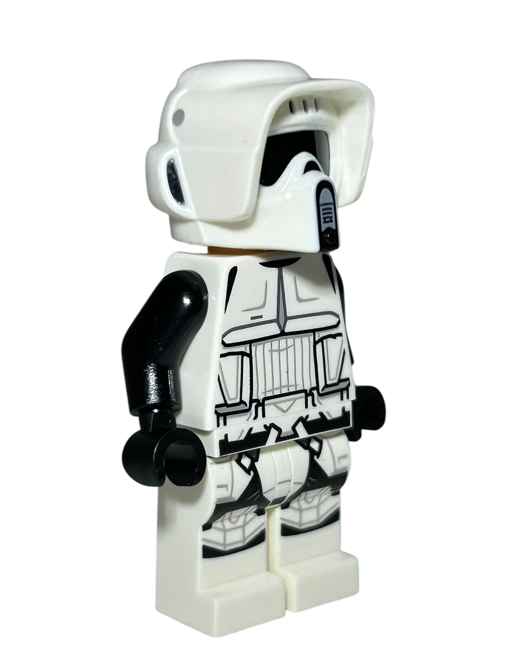 Lego Star Wars Minifigur Imperial Scout Trooper SW1265 Seitenansicht links brick2d2