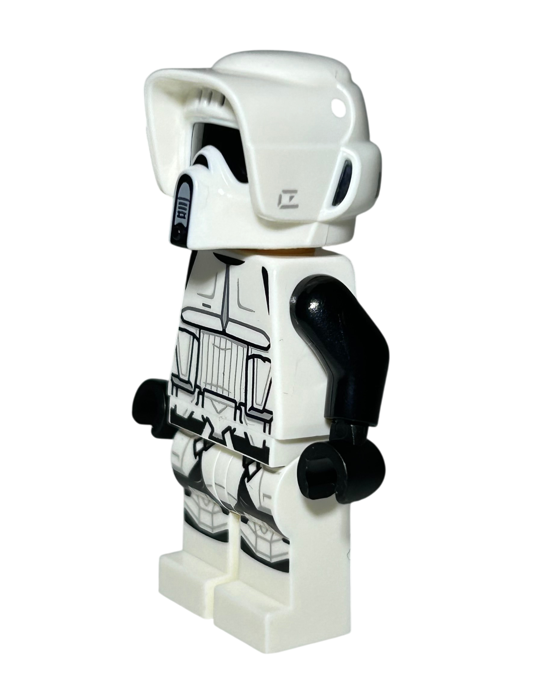 Lego Star Wars Minifigur Imperial Scout Trooper SW1265 Seitenansicht rechts brick2d2