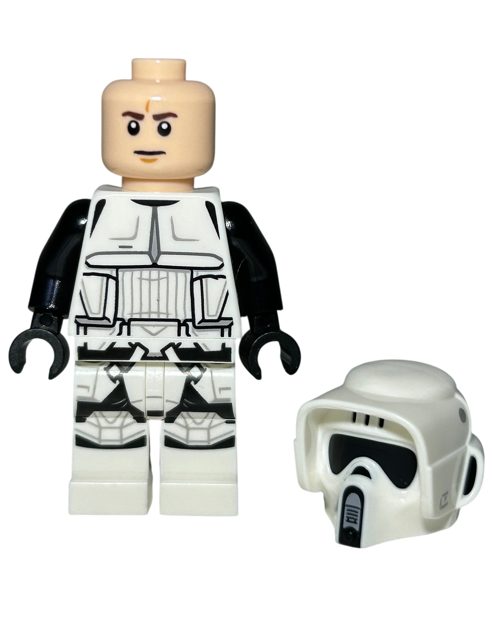 Lego Star Wars Minifigur Imperial Scout Trooper SW1265 Detailansicht brick2d2