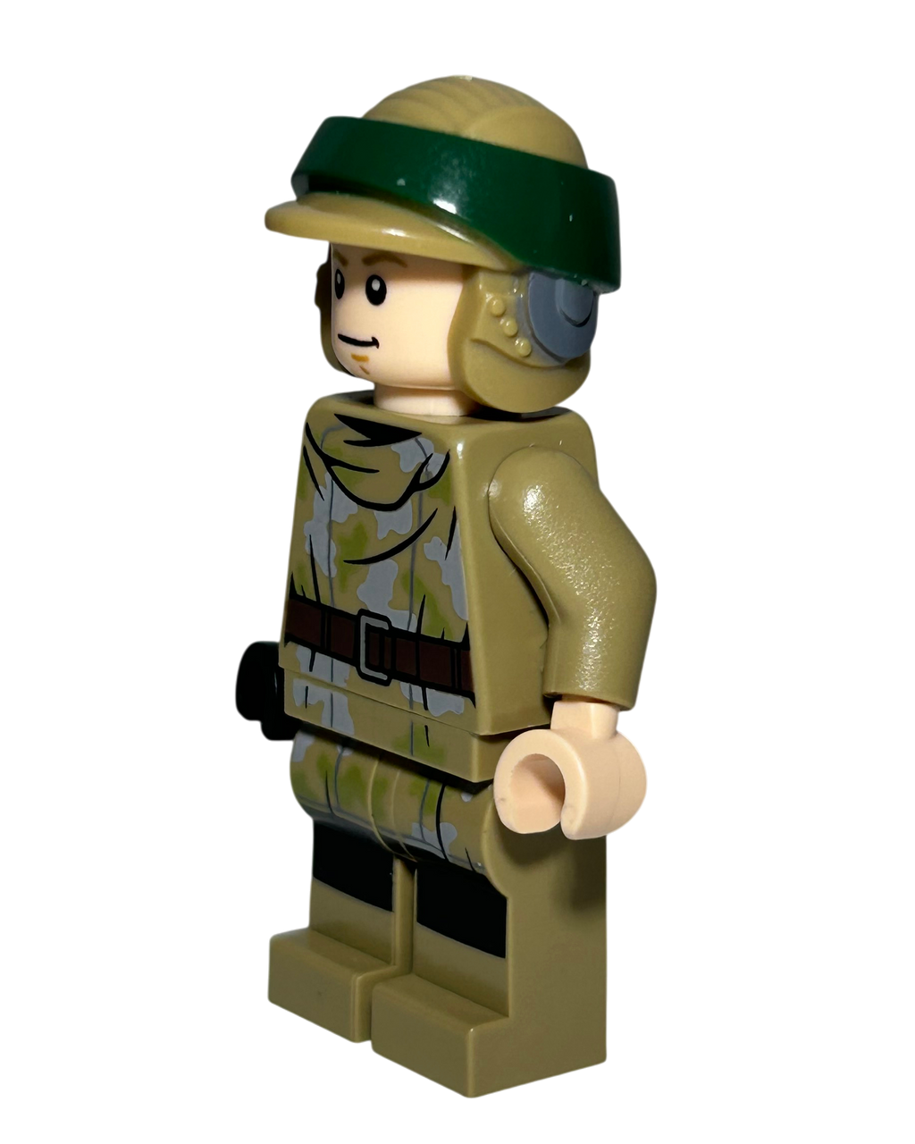 Luke Skywalker Endor Outfit SW1266 LEGO Star Wars Minifigur Seitenansicht rechts brick2d2