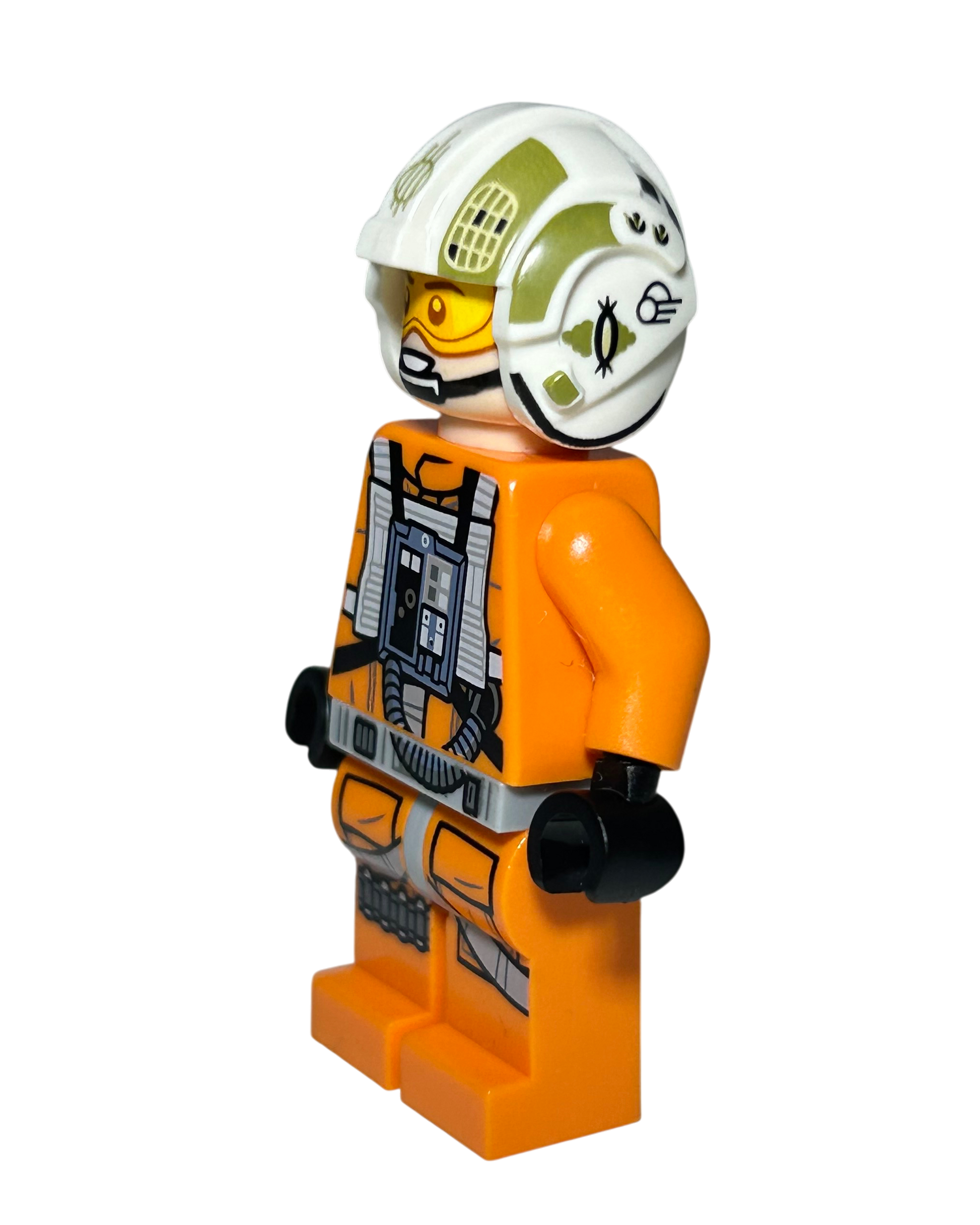 Y Wing Pilot John Dutch Vander SW1279 LEGO Star Wars Minifigur Seitenansicht rechts brick2d2