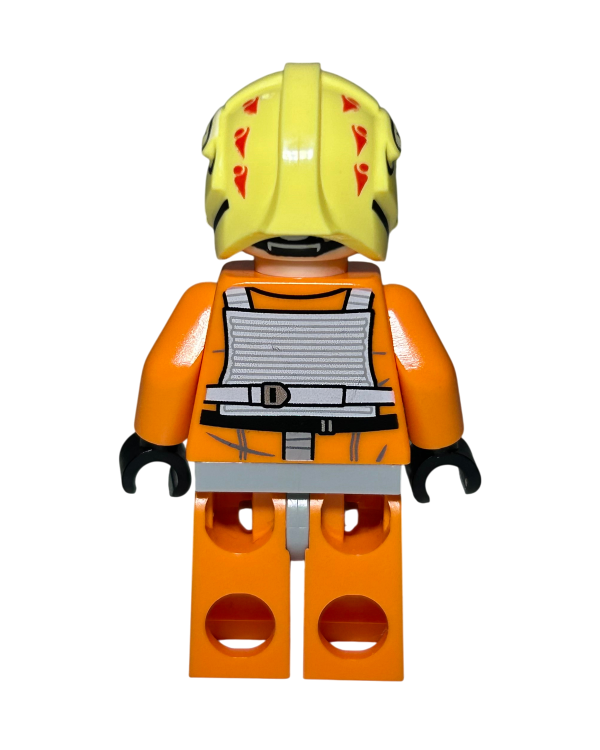 Garven Dreis Y Wing Pilot SW1281 LEGO Star Wars Minifigur Rückansicht brick2d2